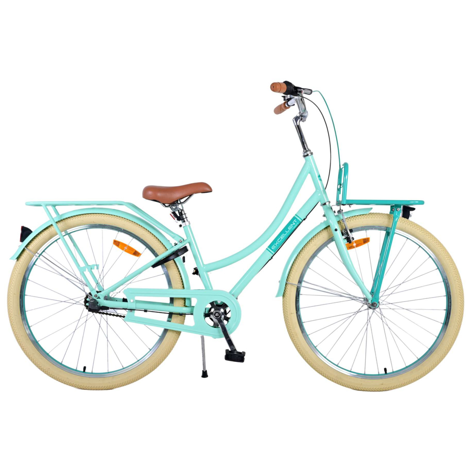 Volare Excellent Fiets - 26 inch - Groen - Shimano Nexus