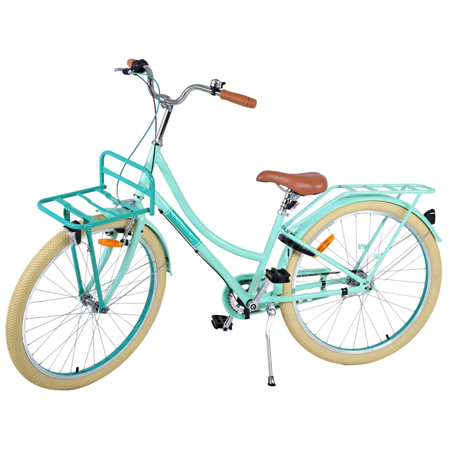 Volare Excellent Fiets - 26 inch - Groen - Shimano Nexus