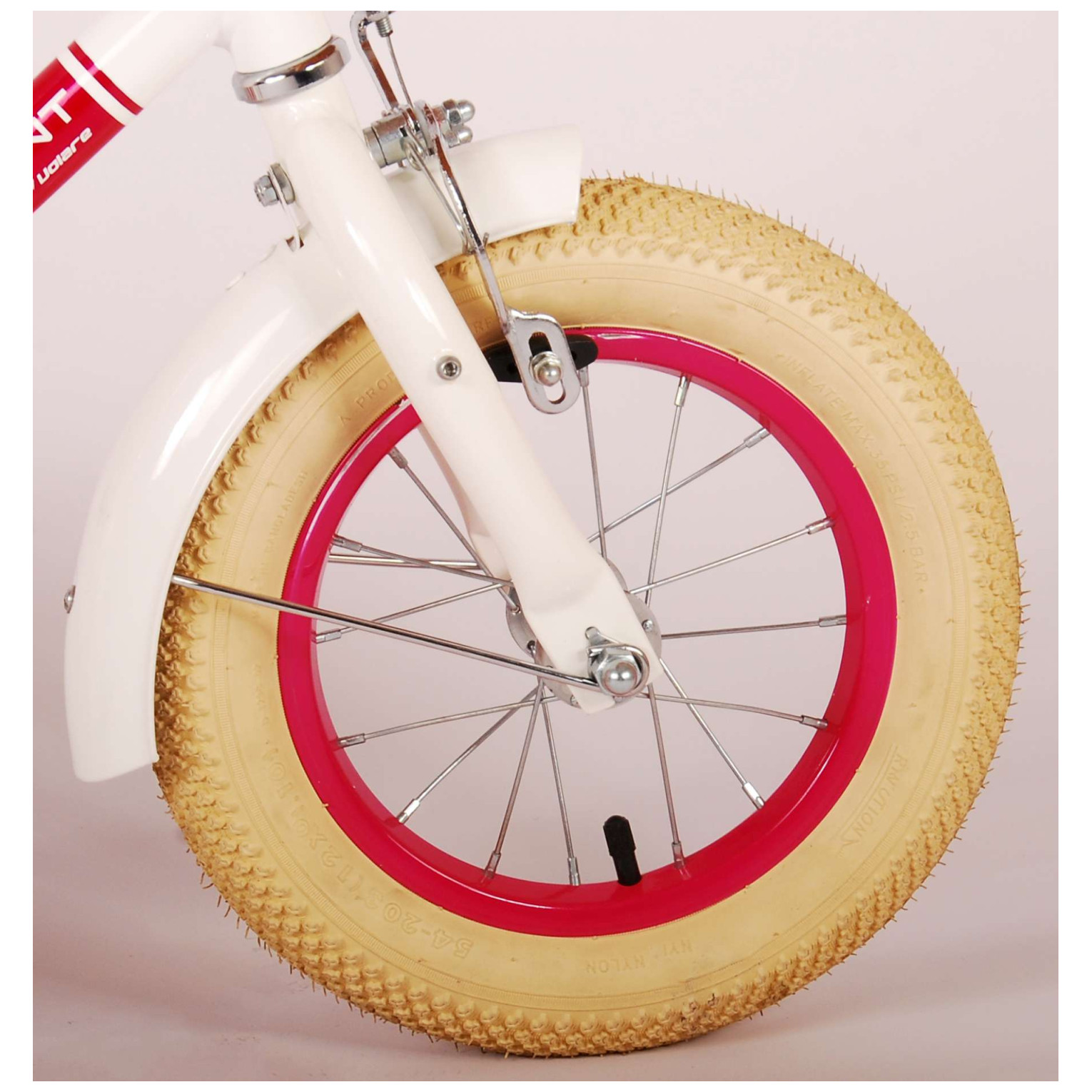 Volare Excellent Fiets - 12 inch - Wit