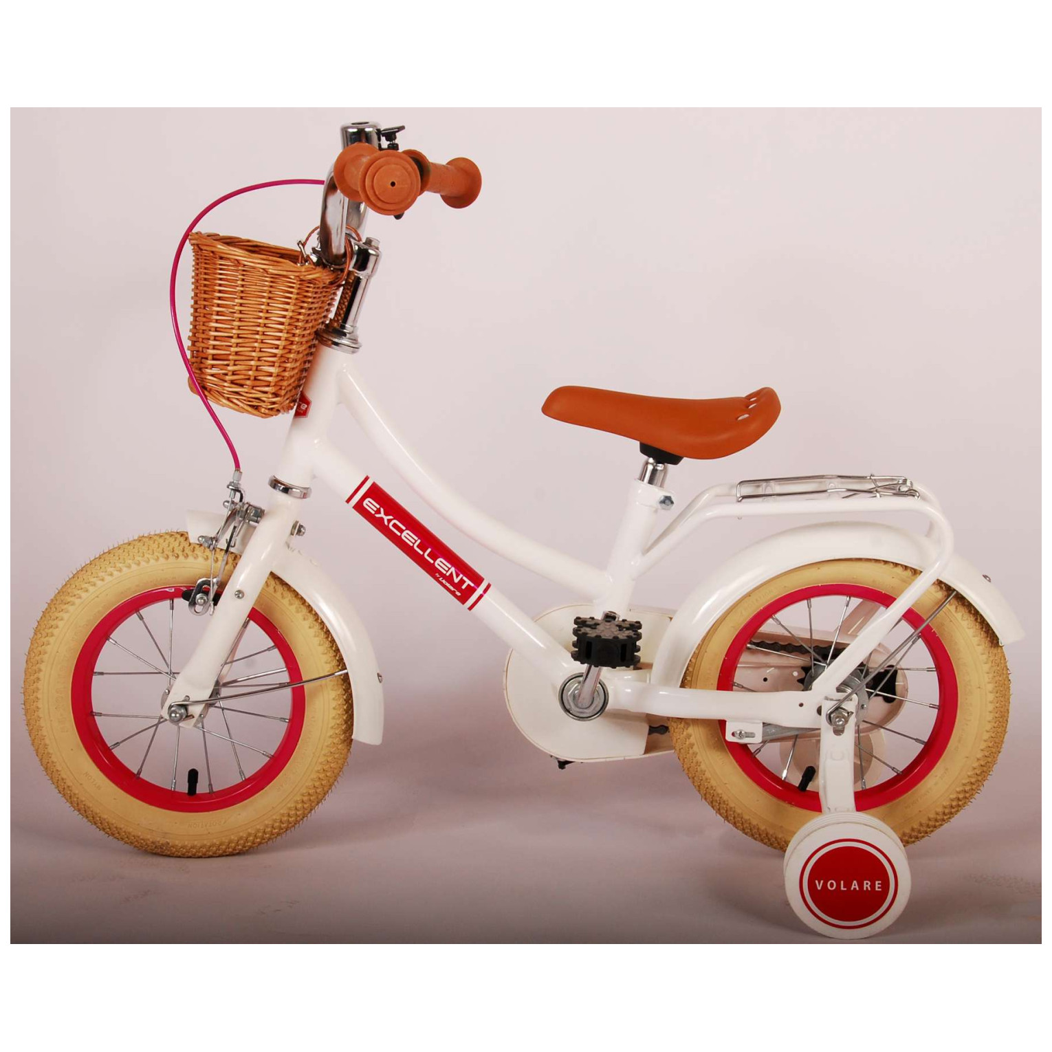 Volare Excellent Fiets - 12 inch - Wit