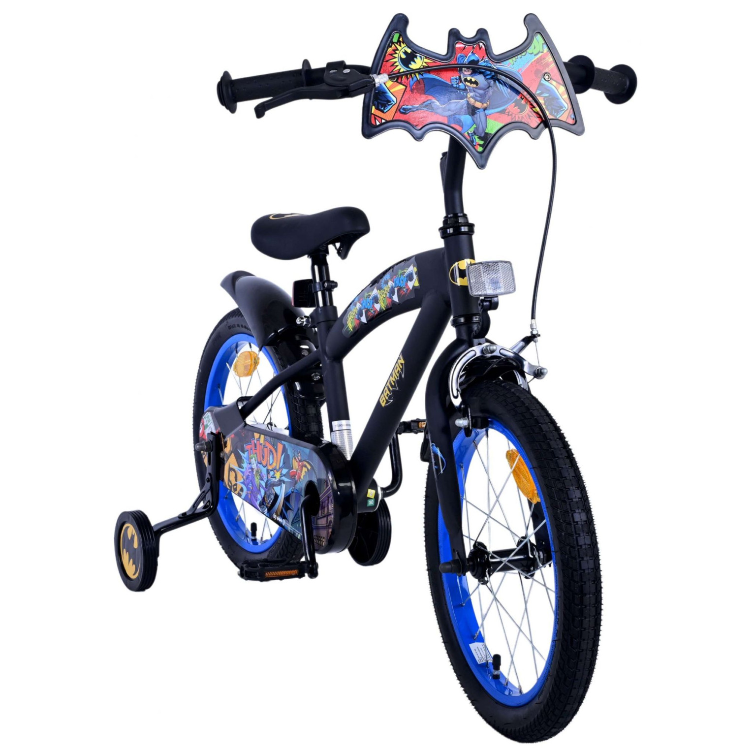 Batman Fiets - 16 inch - Zwart