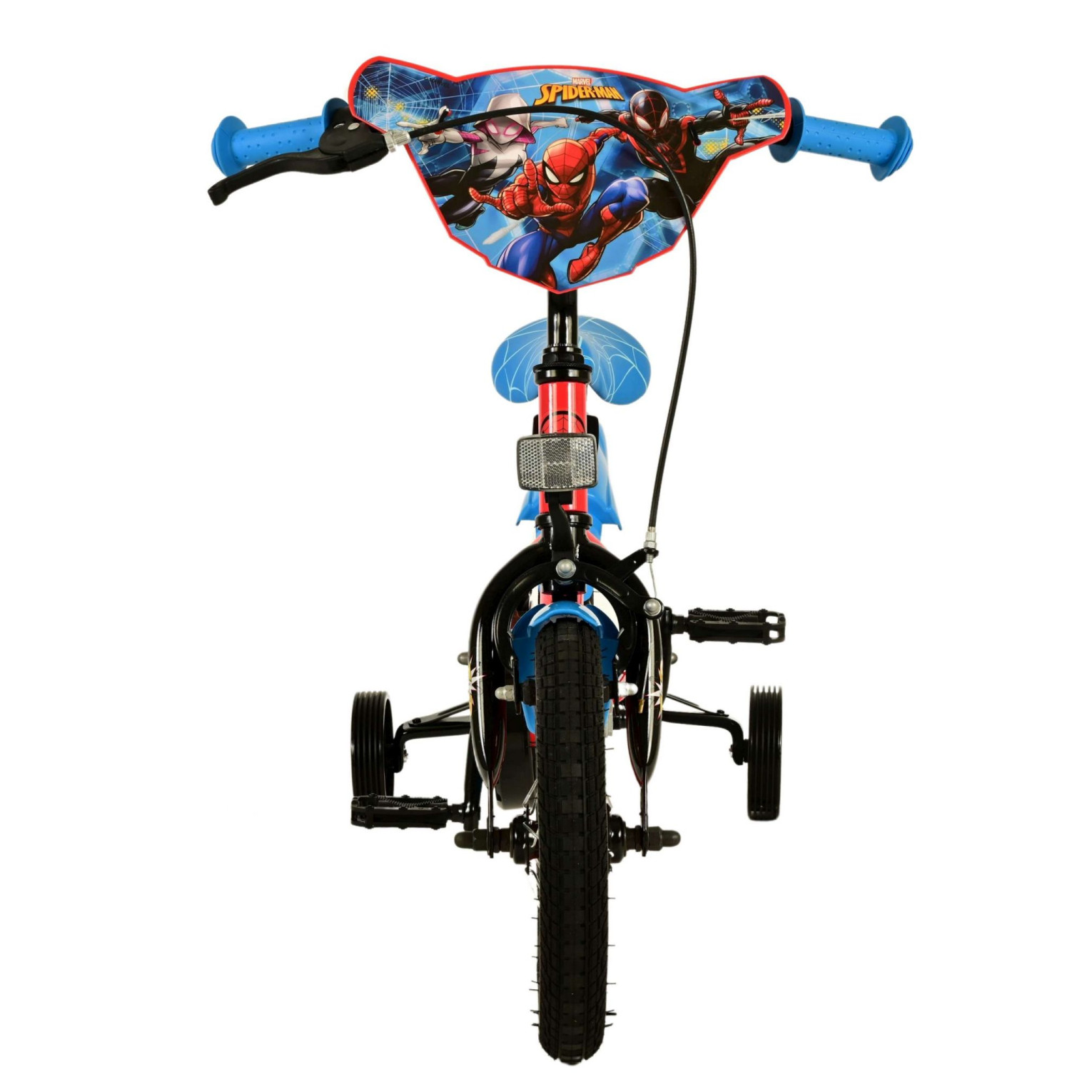 Spider-Man Fiets - 12 inch - Blauw/Rood