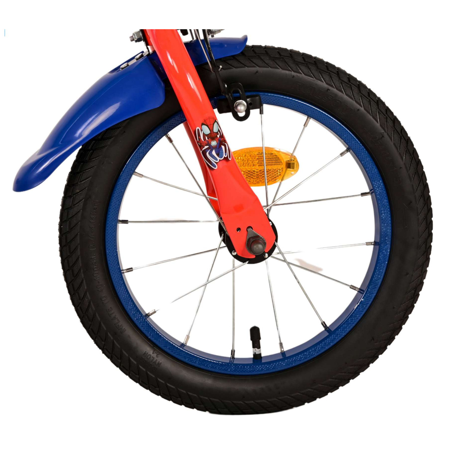 Spidey Fiets - 14 inch - Blauw