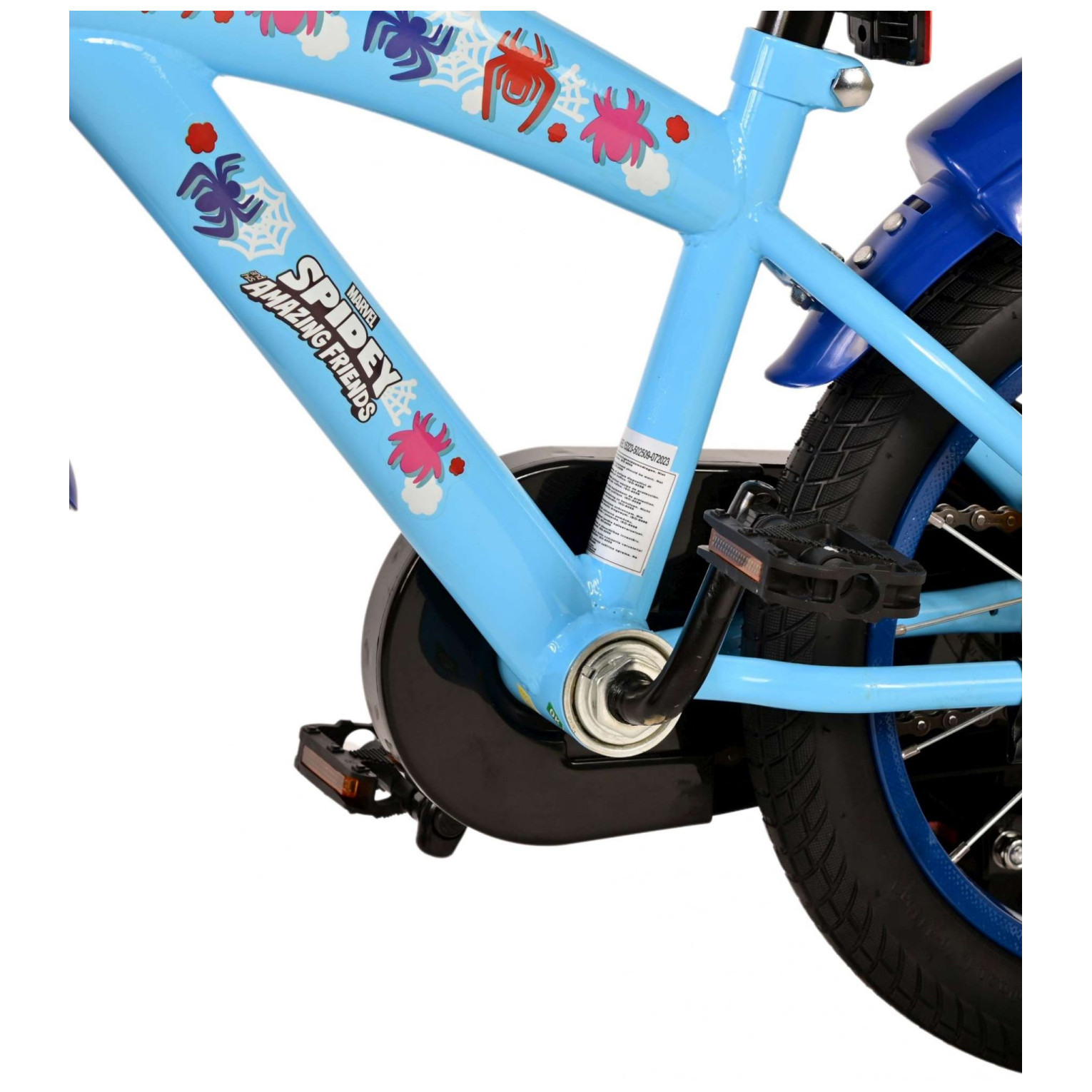 Spidey Fiets - 14 inch - Blauw