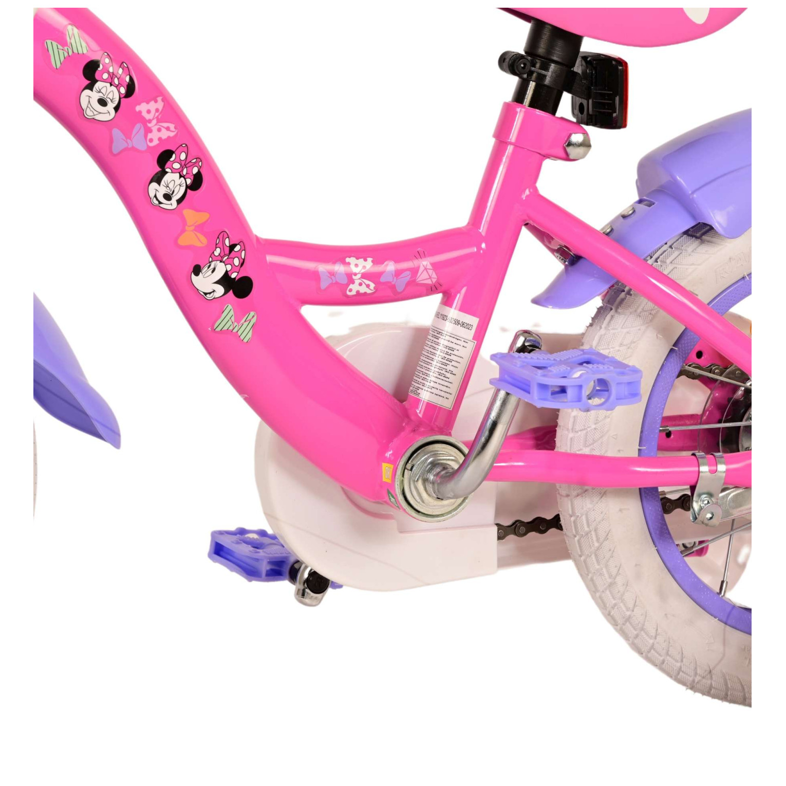 Minnie Cutest Ever! Fiets - 12 inch - Roze