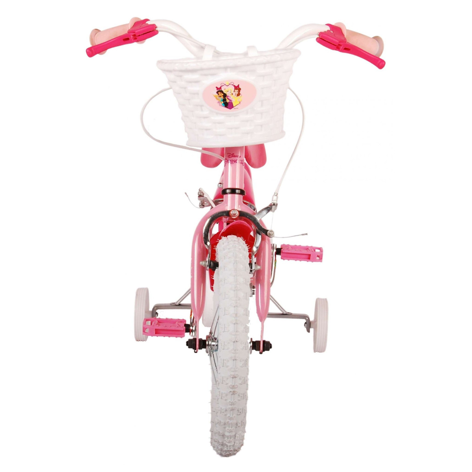 Disney Princess Fiets - 14 inch - Roze - Twee handremmen