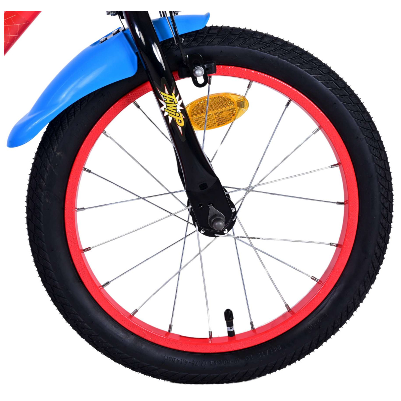 Spider-Man Fiets - 16 inch - Rood