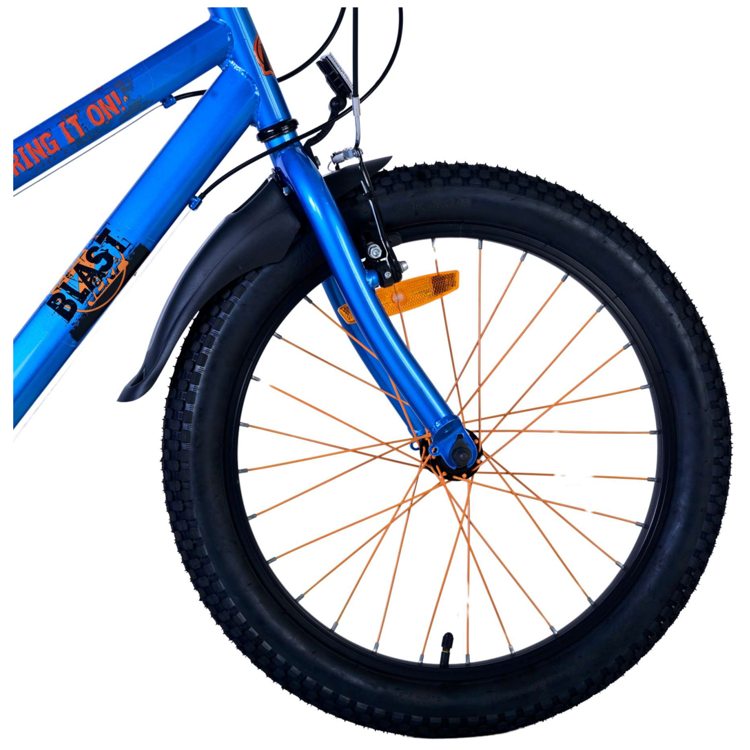 NERF Fiets - 20 inch - Satijn Blauw - 2 Handremmen