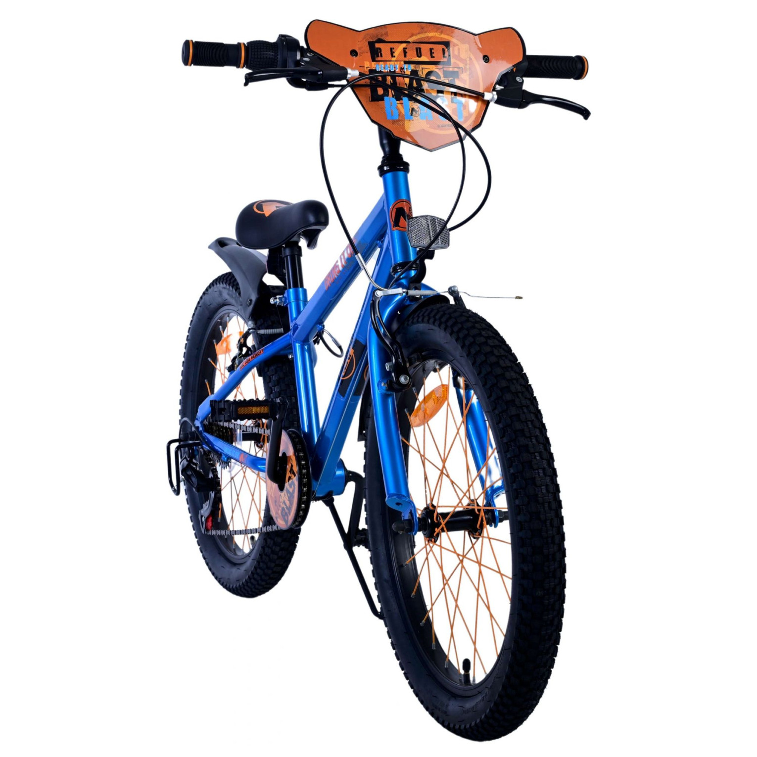 NERF Fiets - 20 inch - Satijn Blauw - 2 Handremmen