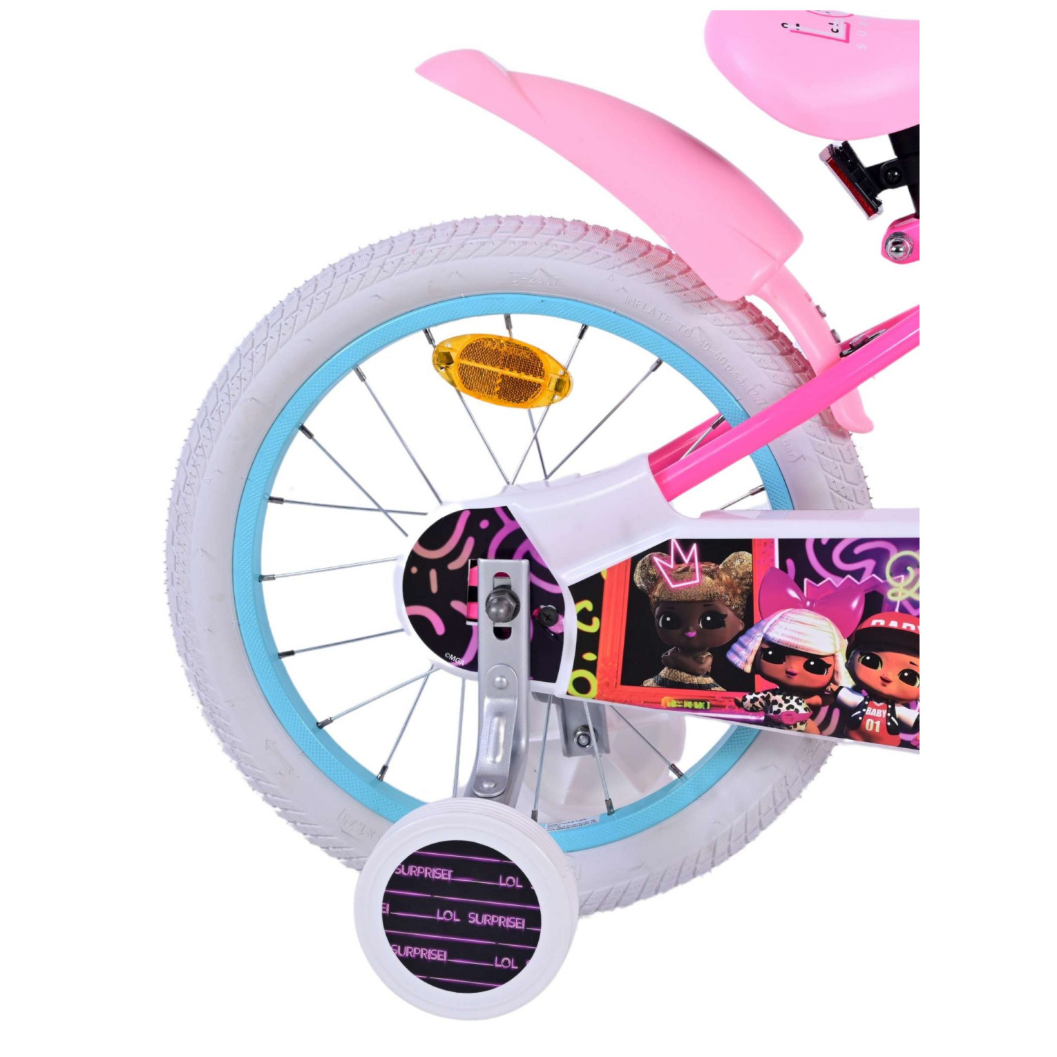 LOL Surprise Fiets - 16 inch - Roze