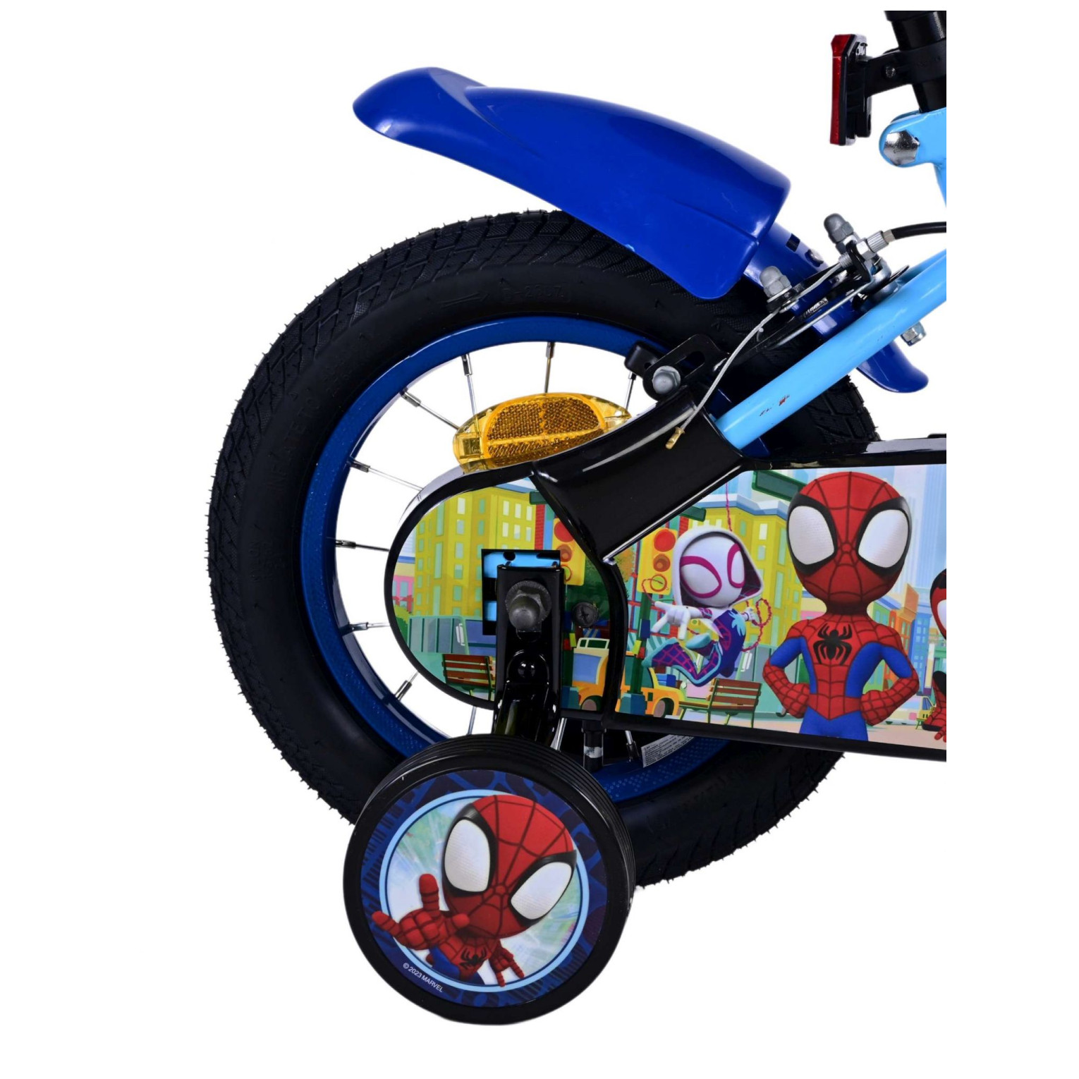 Vélo Spidey - 12 pouces - Bleu - Deux freins à main