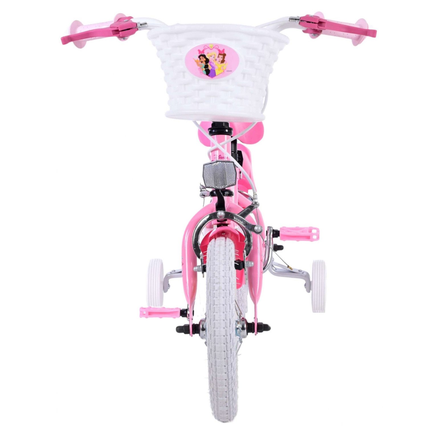 Disney Princess Fiets - 12 inch - Roze - Twee Handremmen