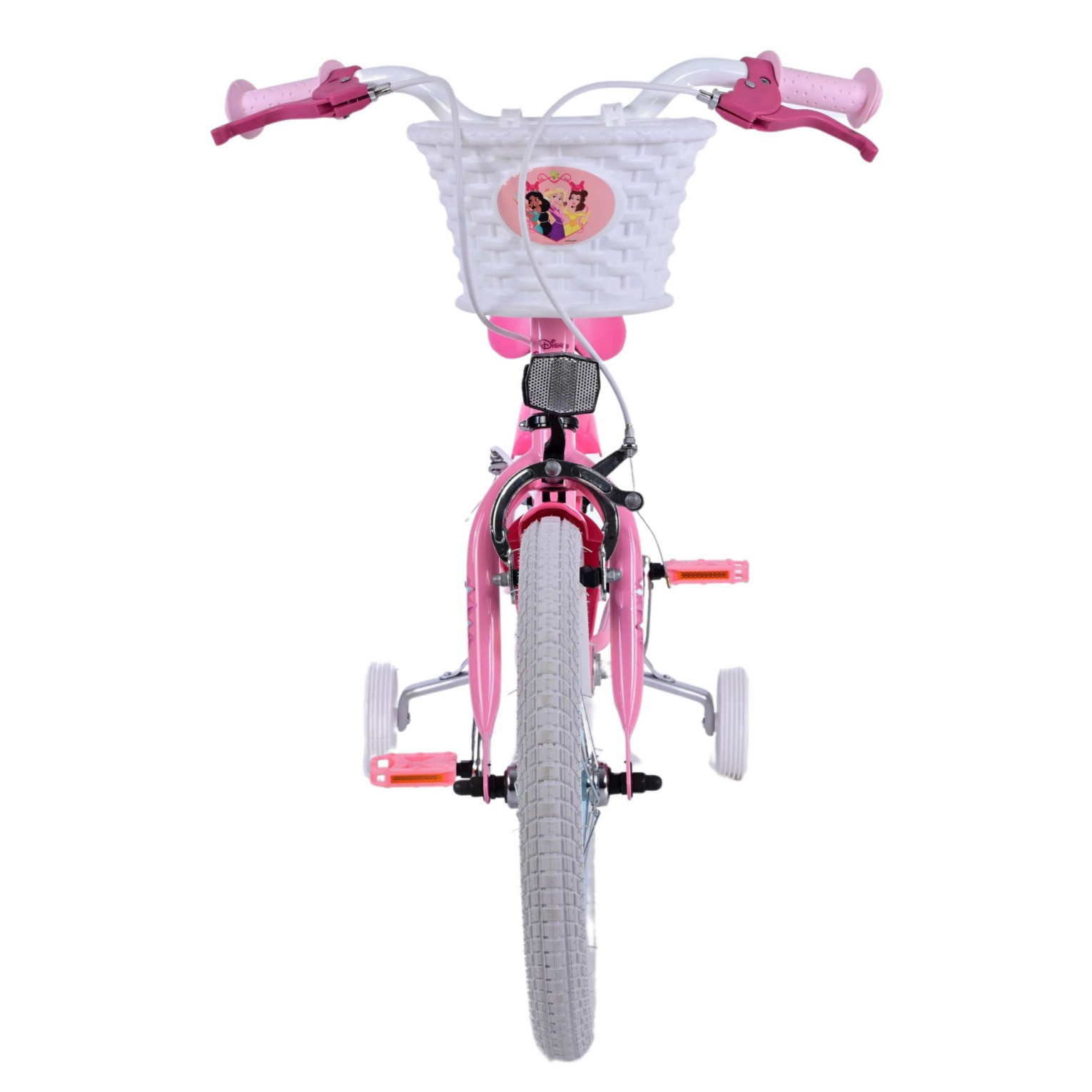 Disney Princess Fiets - 16 inch - Roze - Twee Handremmen