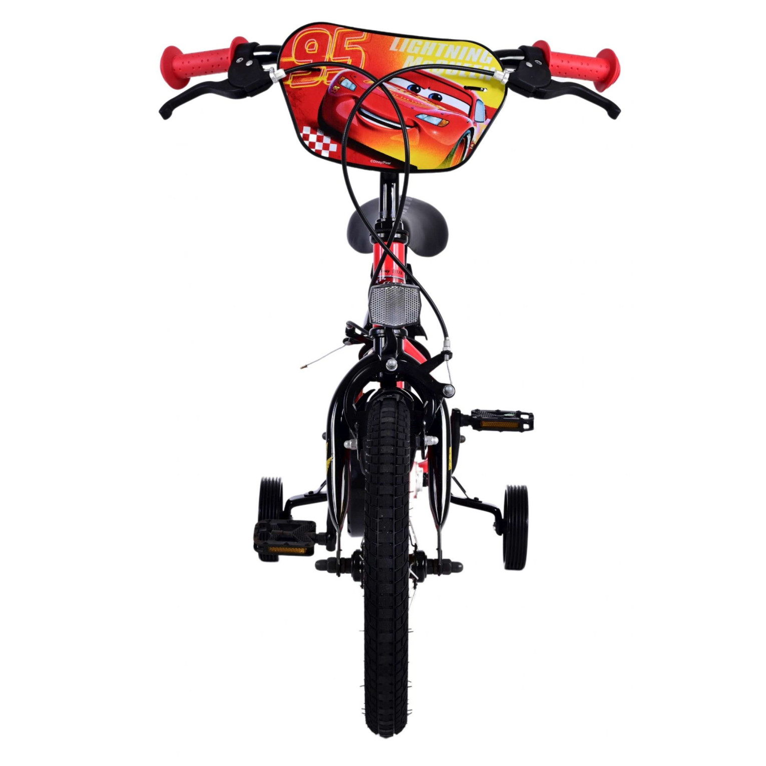 Disney Cars Fiets - 14 inch - Rood - Twee handremmen