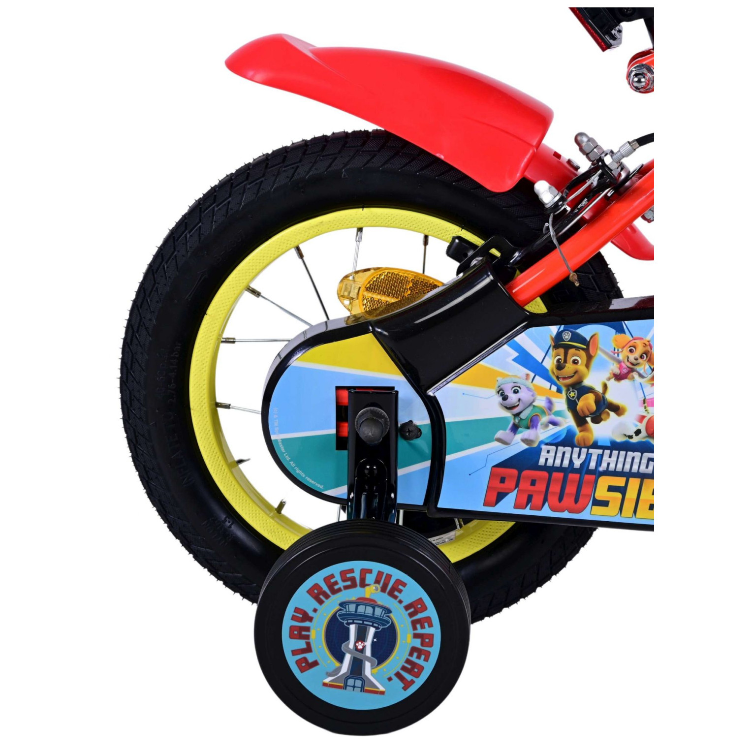 Paw Patrol Fiets - 12 inch - Twee handremmen