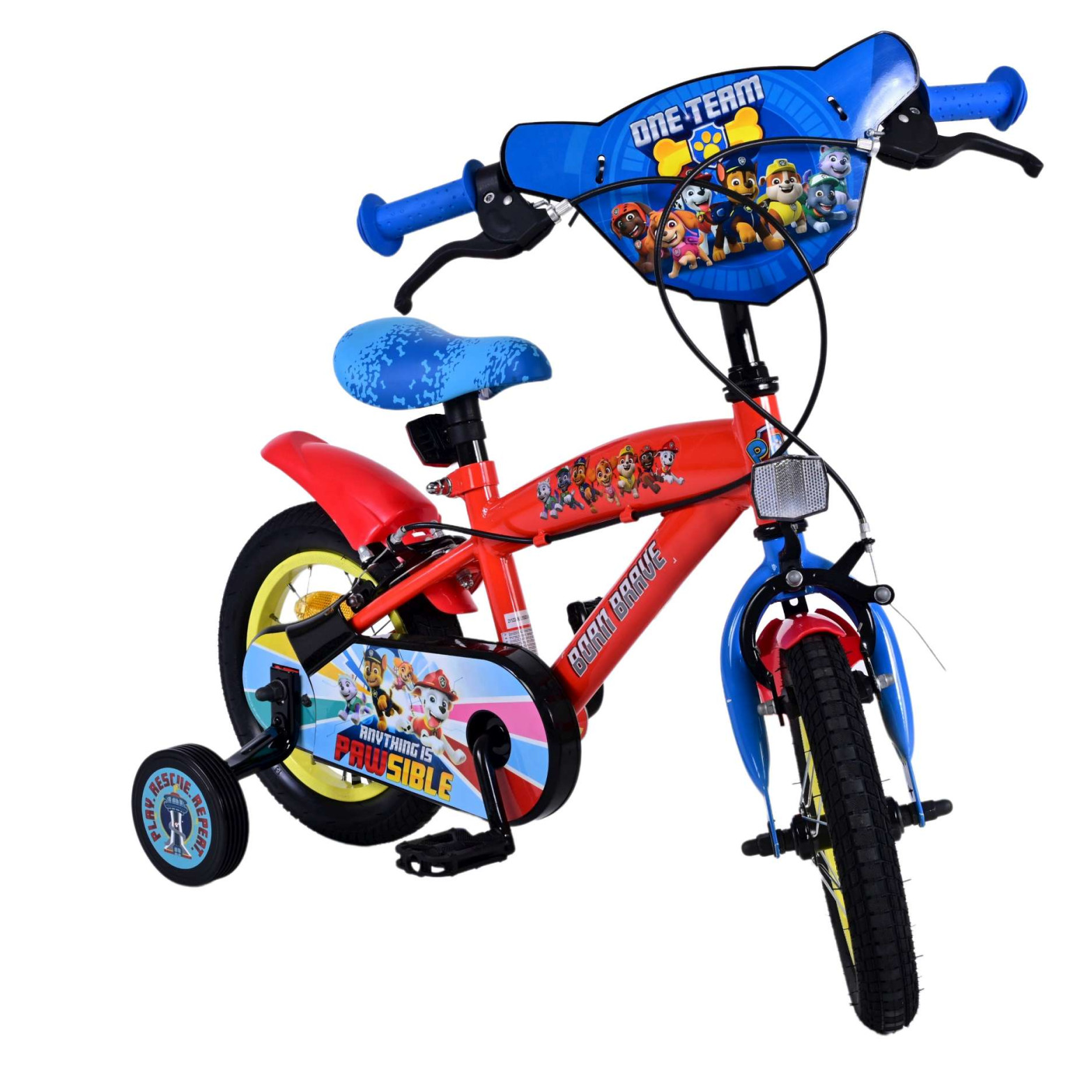 Paw Patrol Fiets - 12 inch - Twee handremmen