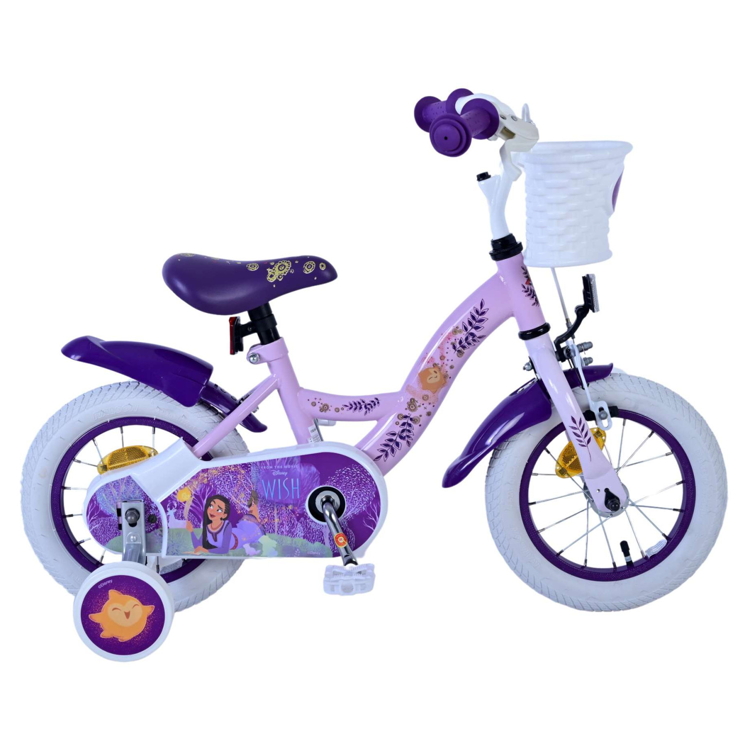 Vélo Disney Wish - 12 pouces - Violet