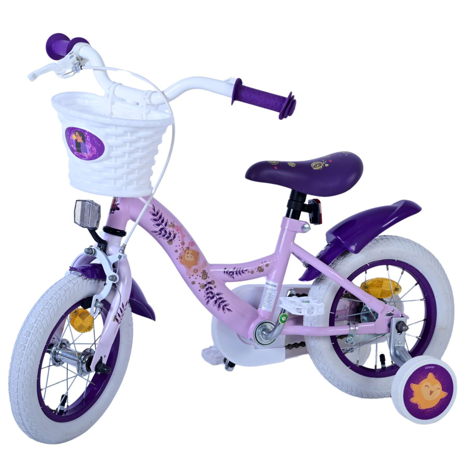 Vélo Disney Wish - 12 pouces - Violet