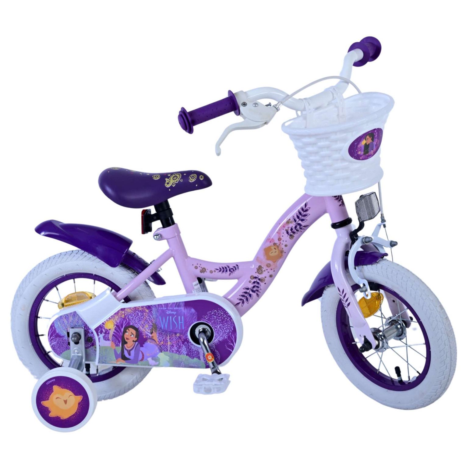 Vélo Disney Wish - 12 pouces - Violet