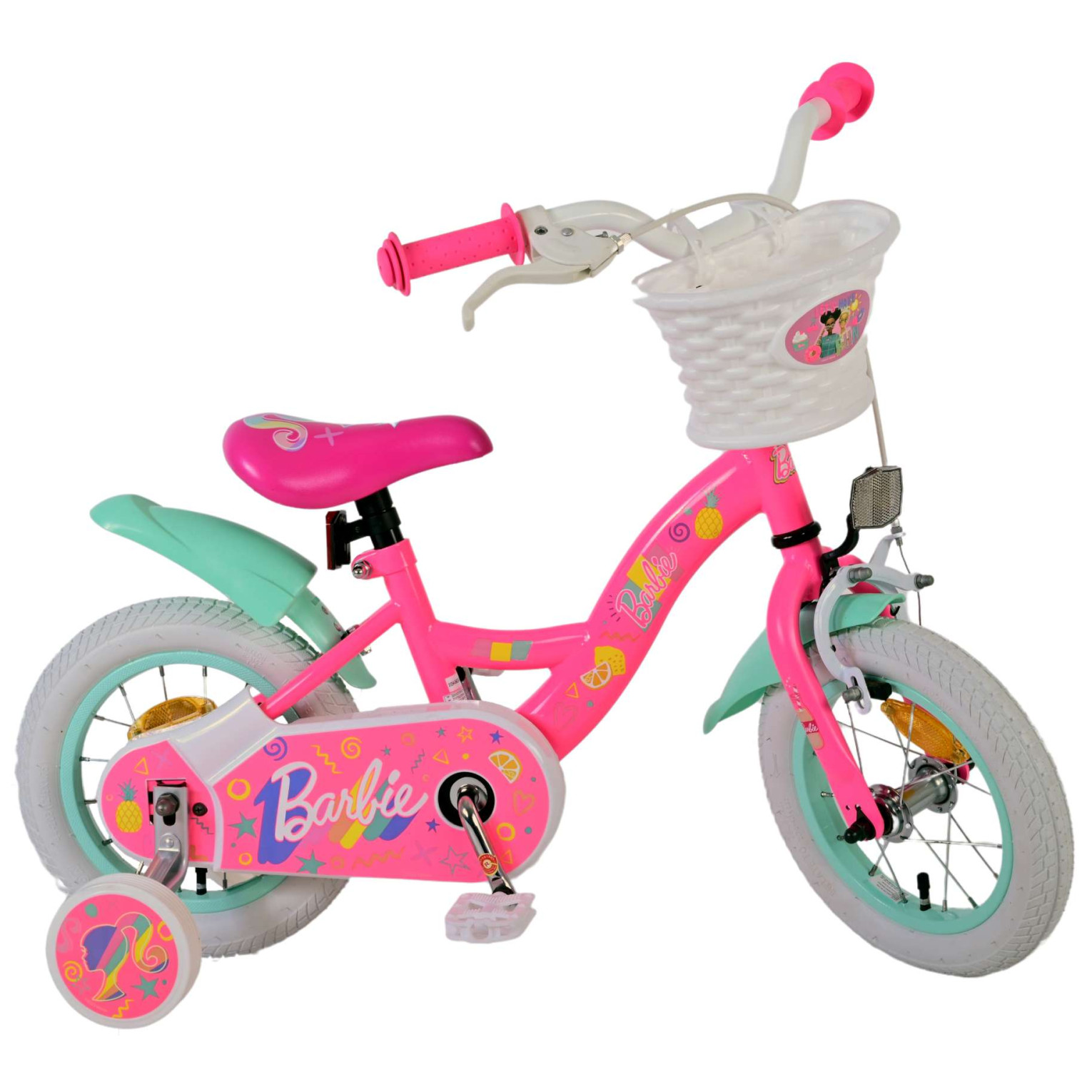 Barbie Fiets - 12 inch - Roze