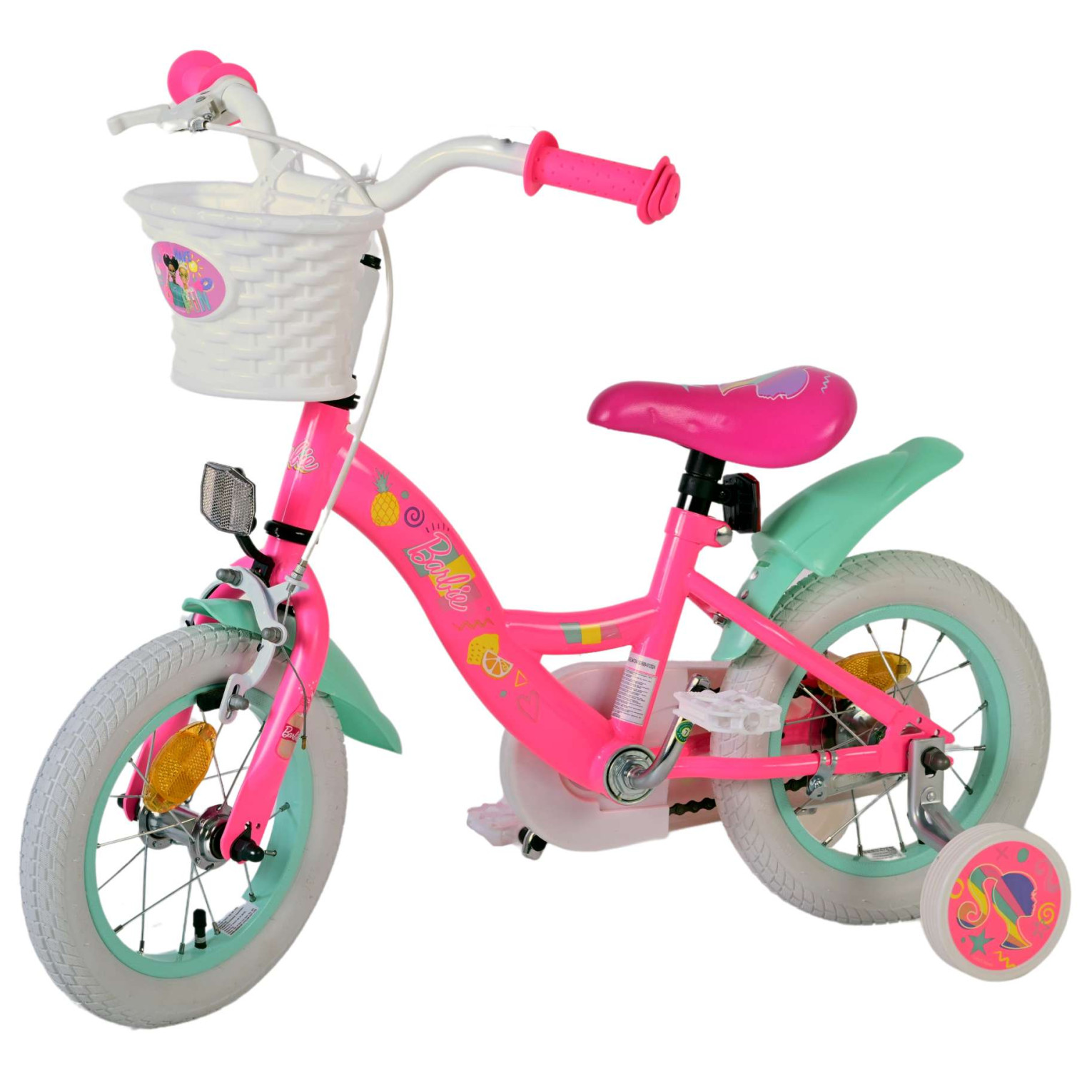 Barbie Fiets - 12 inch - Roze