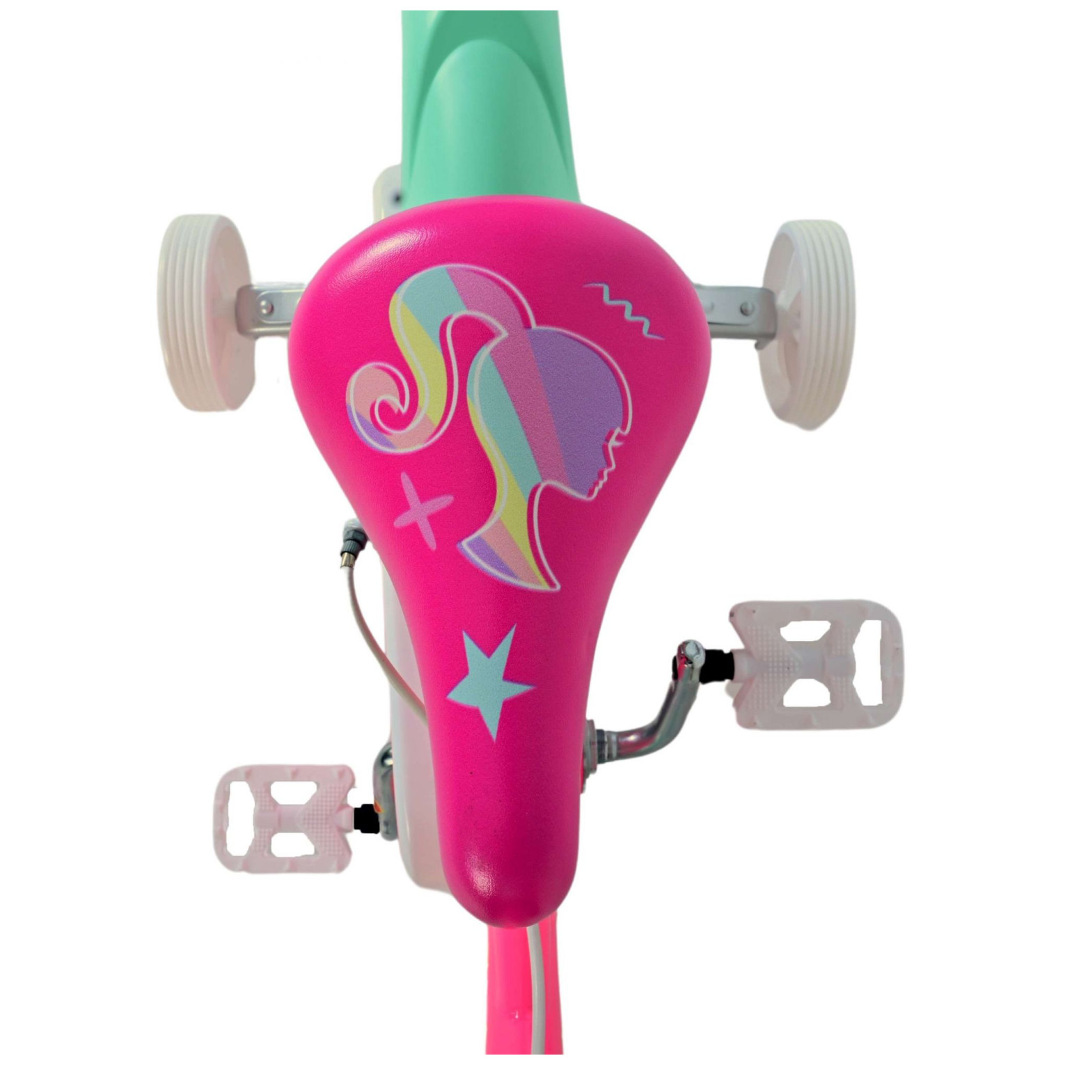 Barbie Fiets - 12 inch - Roze - Twee Handremmen