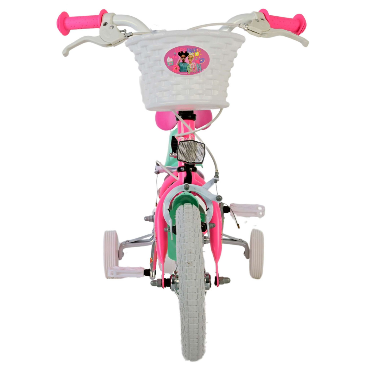 Barbie Fiets - 12 inch - Roze - Twee Handremmen