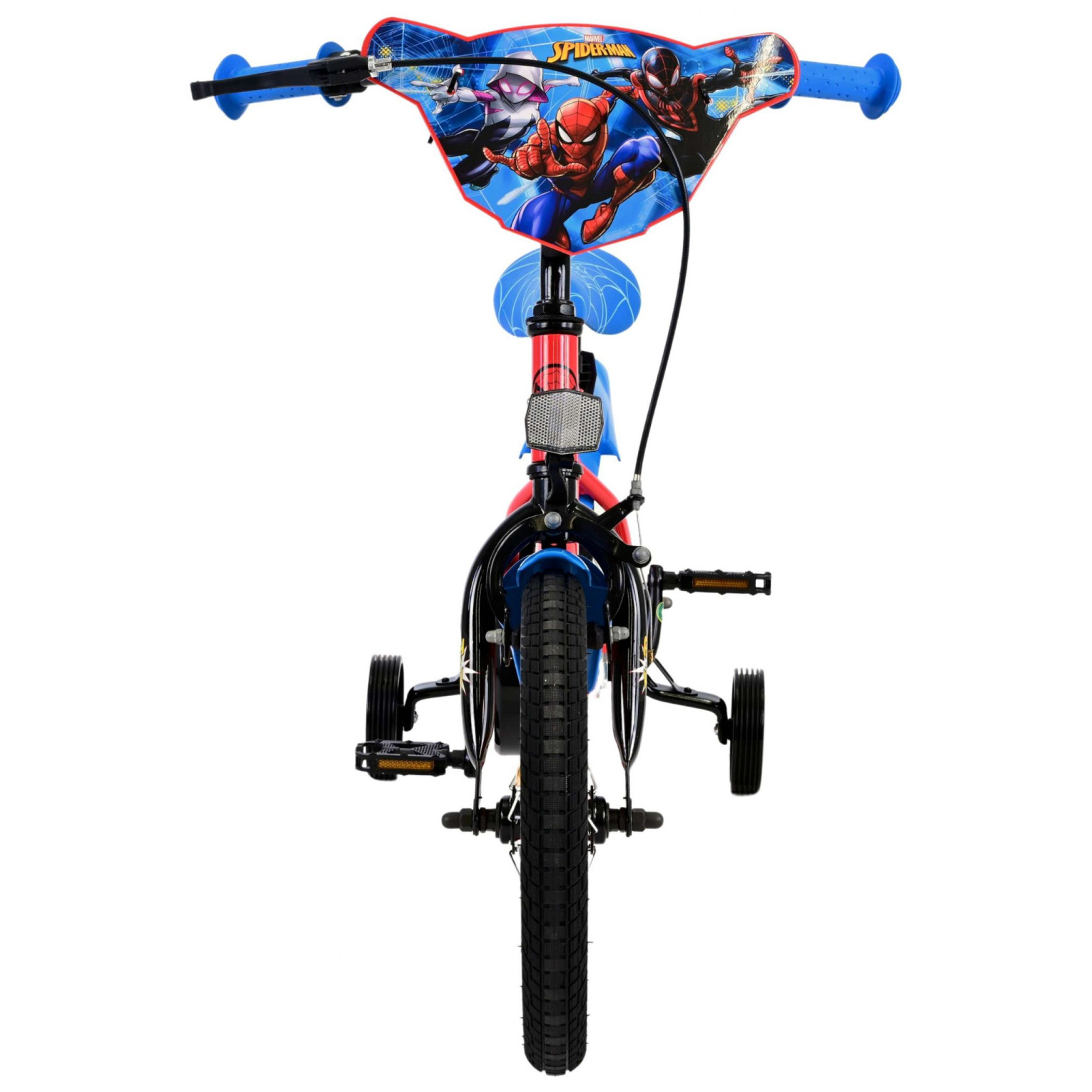 Marvel Spider-Man Fiets - 14 inch - Rood/Blauw