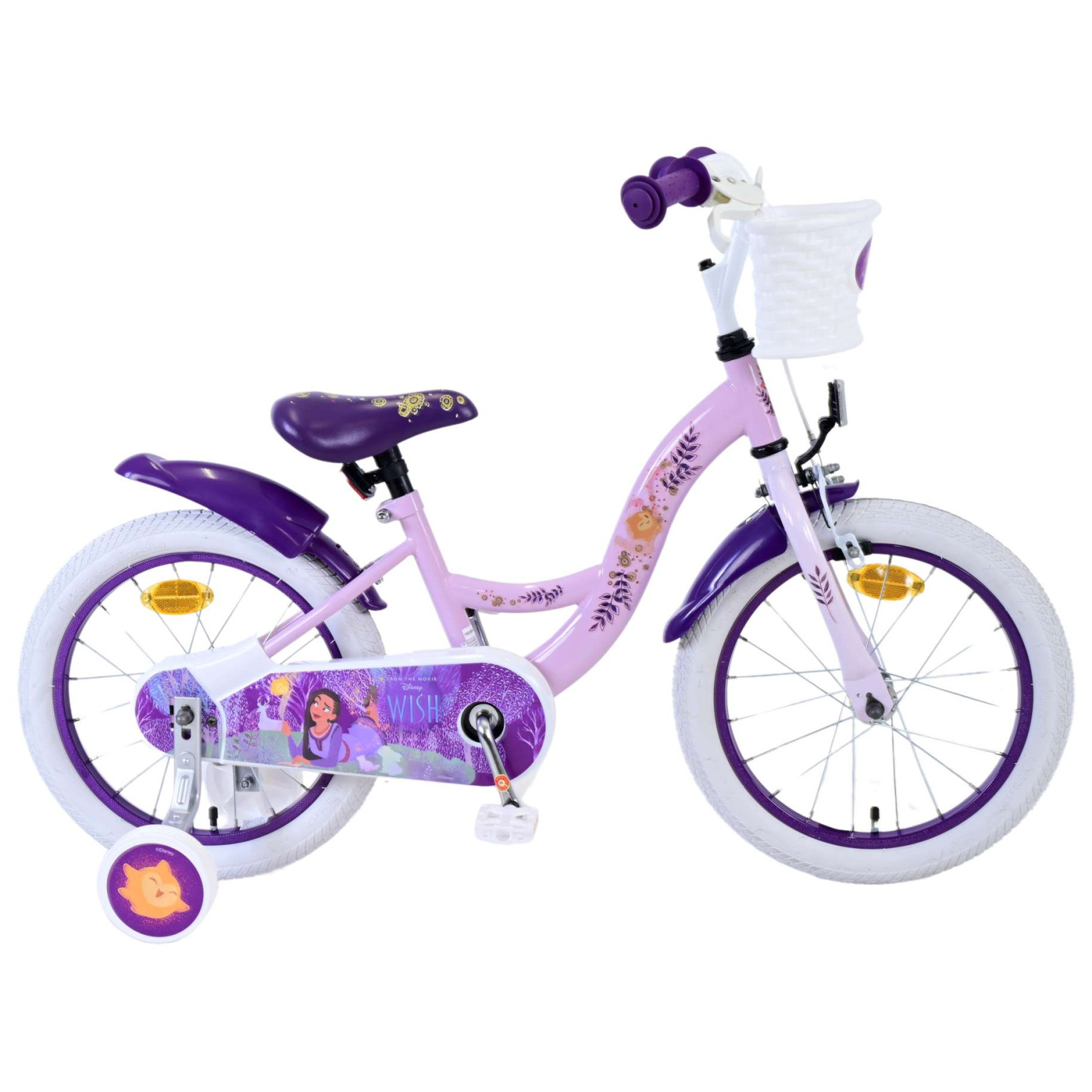 Vélo Disney Wish - 14 pouces - Violet