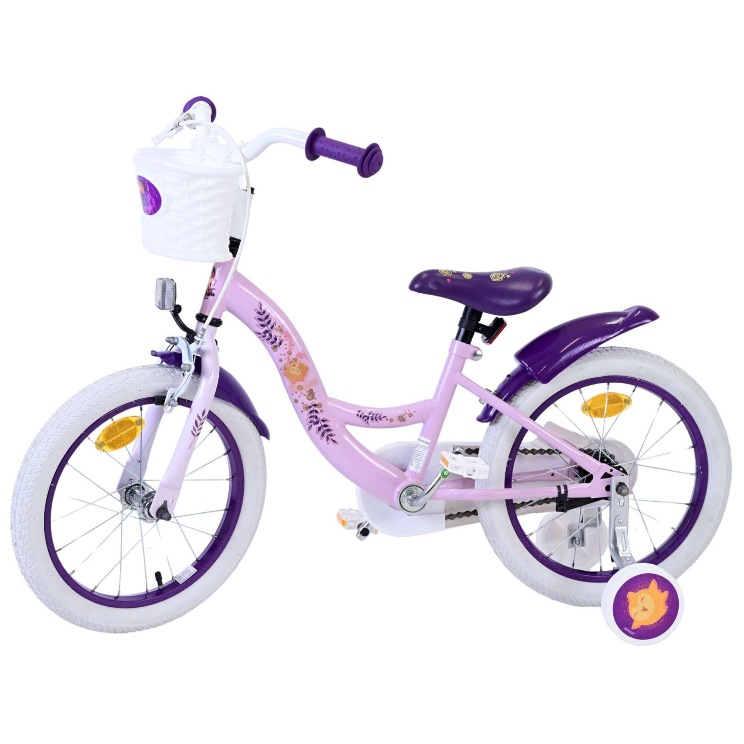 Vélo Disney Wish - 14 pouces - Violet