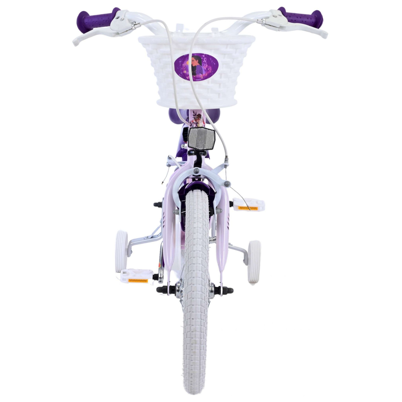 Disney Wish Fiets - 16 inch - Paars - Twee handremmen