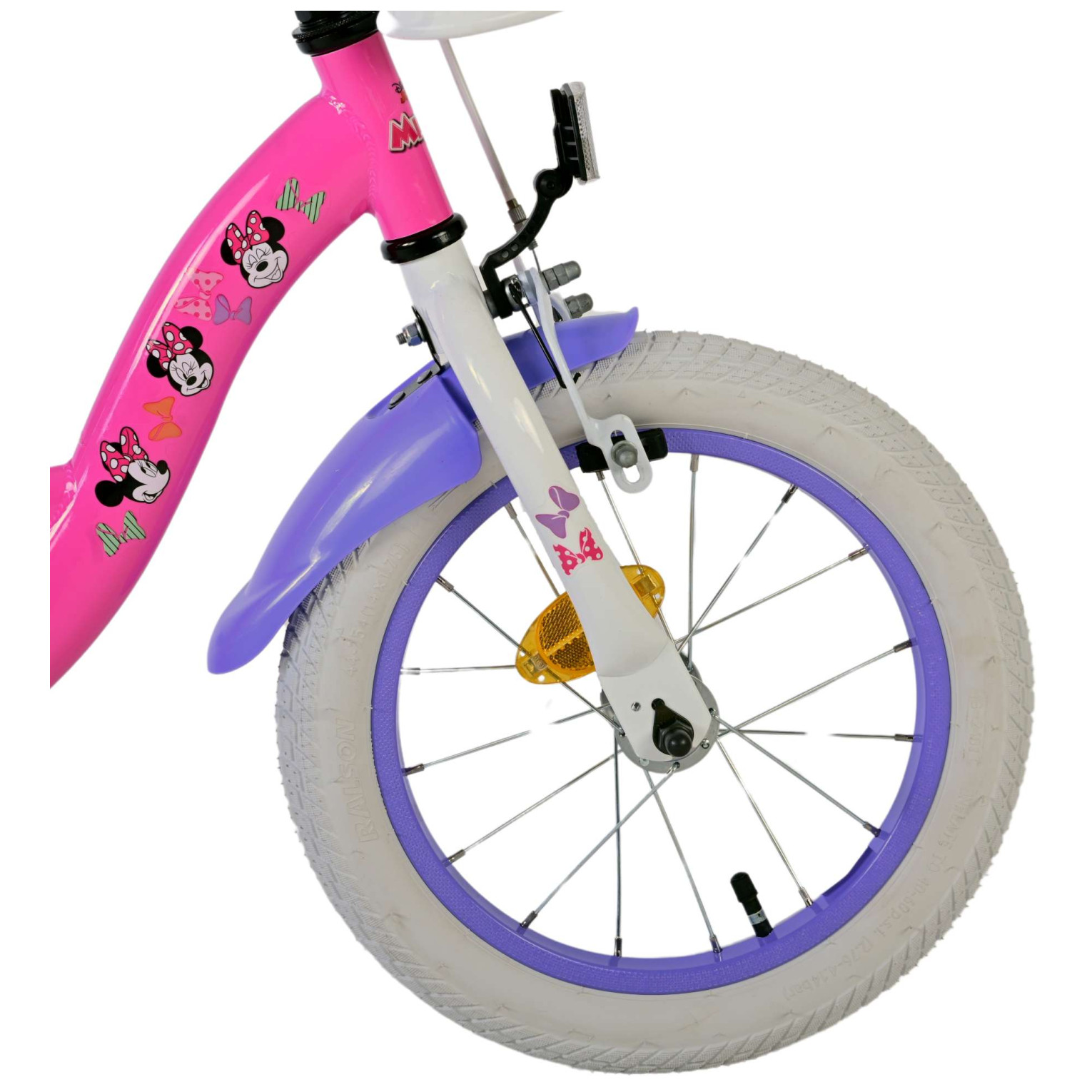 Disney Minnie Cutest Ever! Fiets - 14 inch - Roze