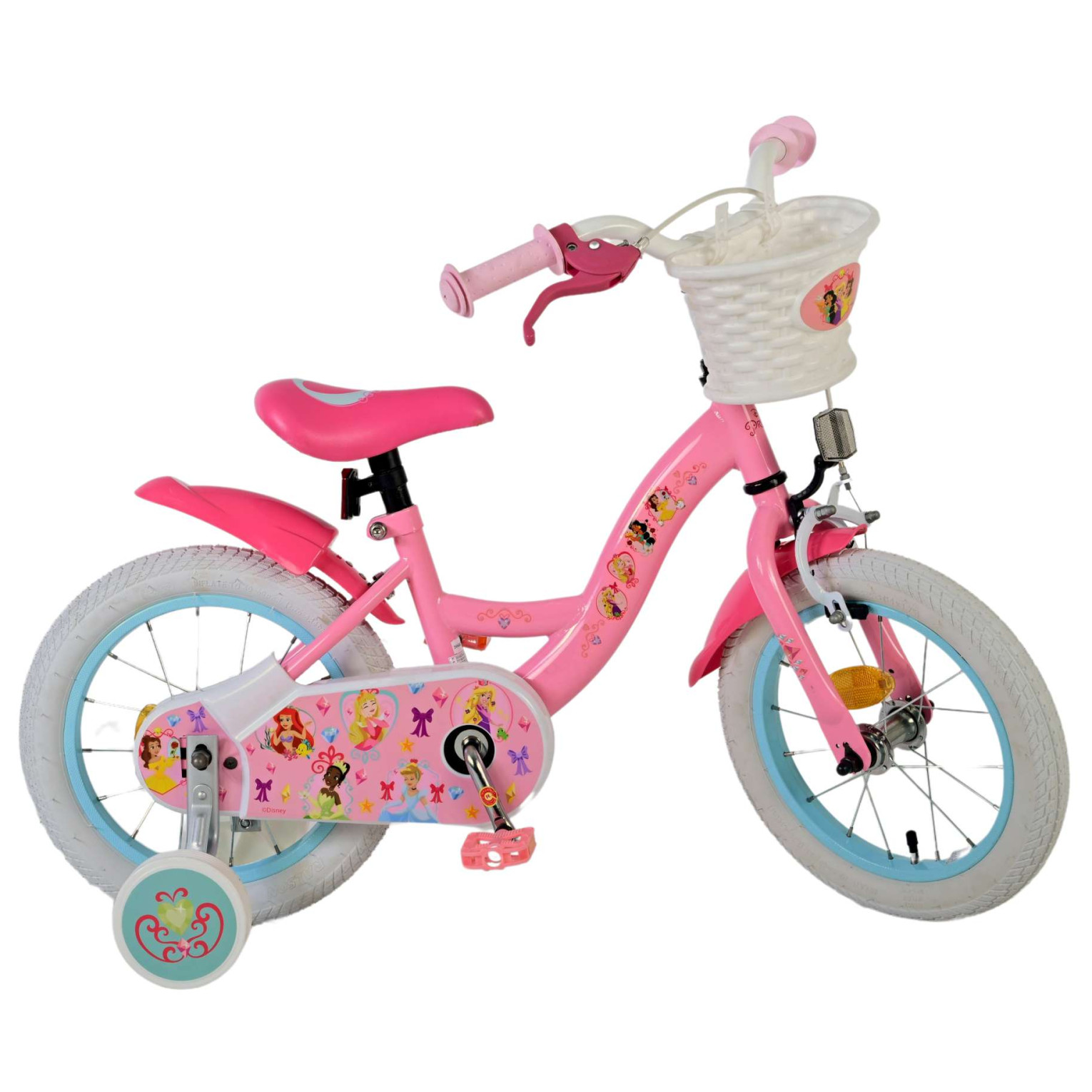 Disney Princess Fiets - 14 inch - Roze