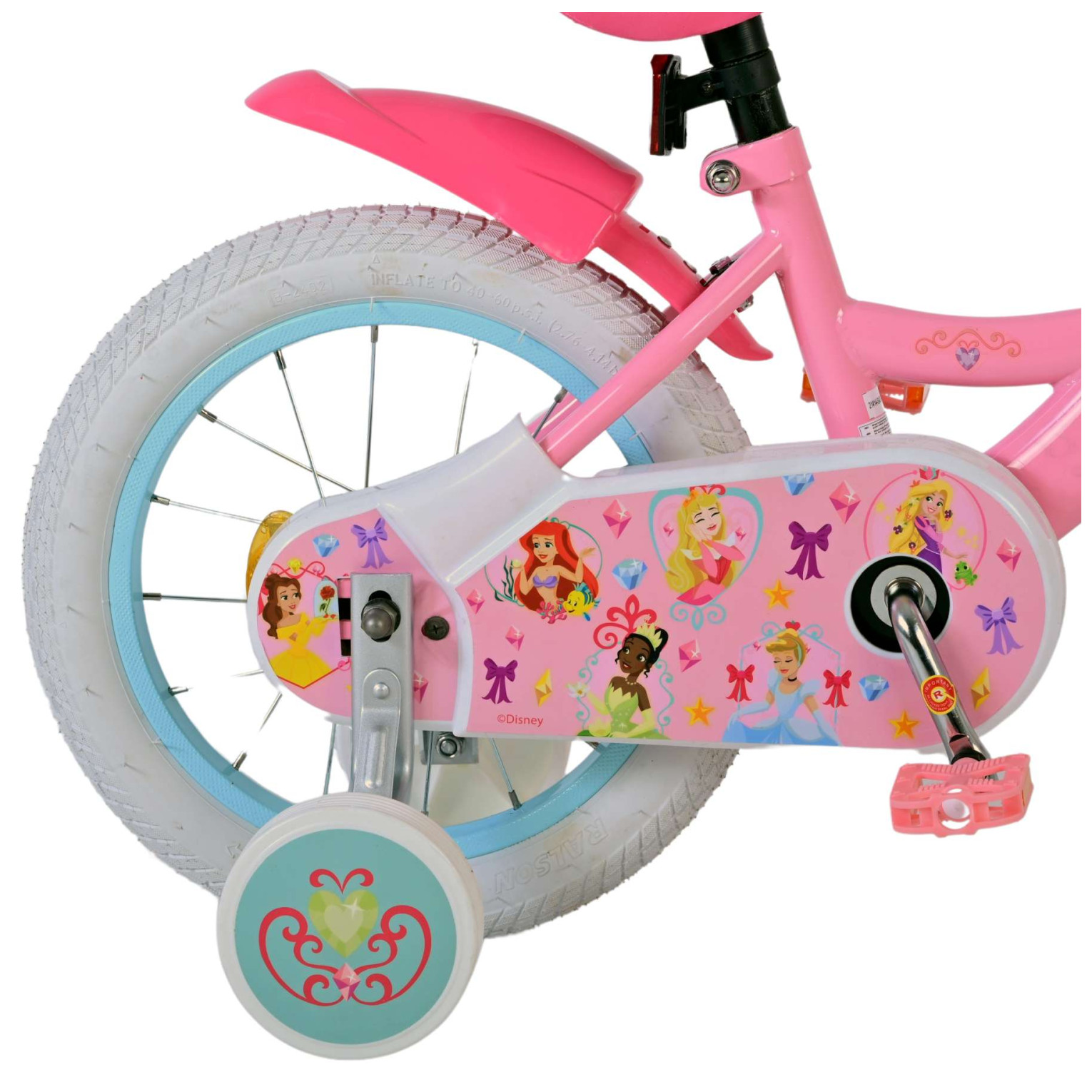 Disney Princess Fiets - 14 inch - Roze