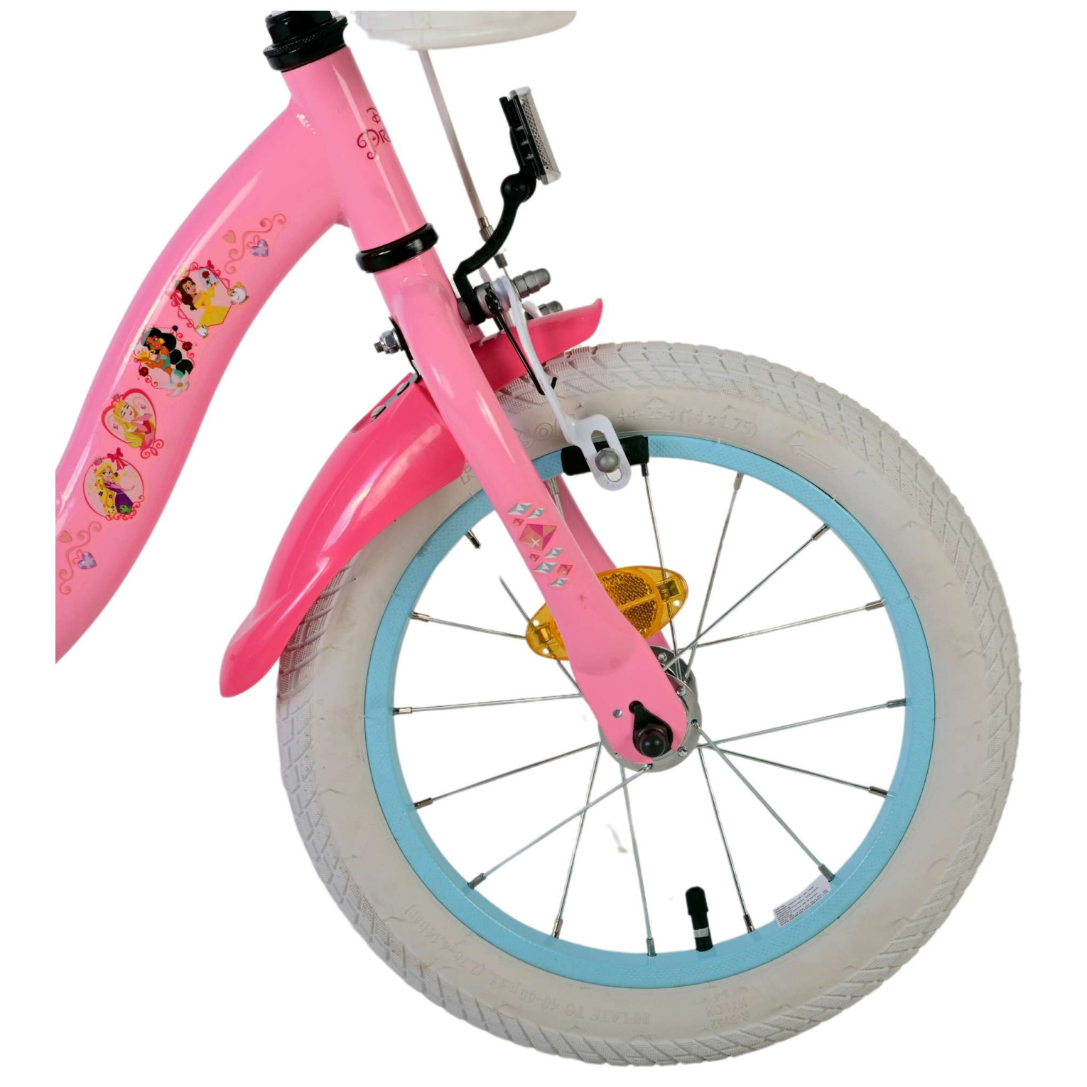 Disney Princess Fiets - 14 inch - Roze