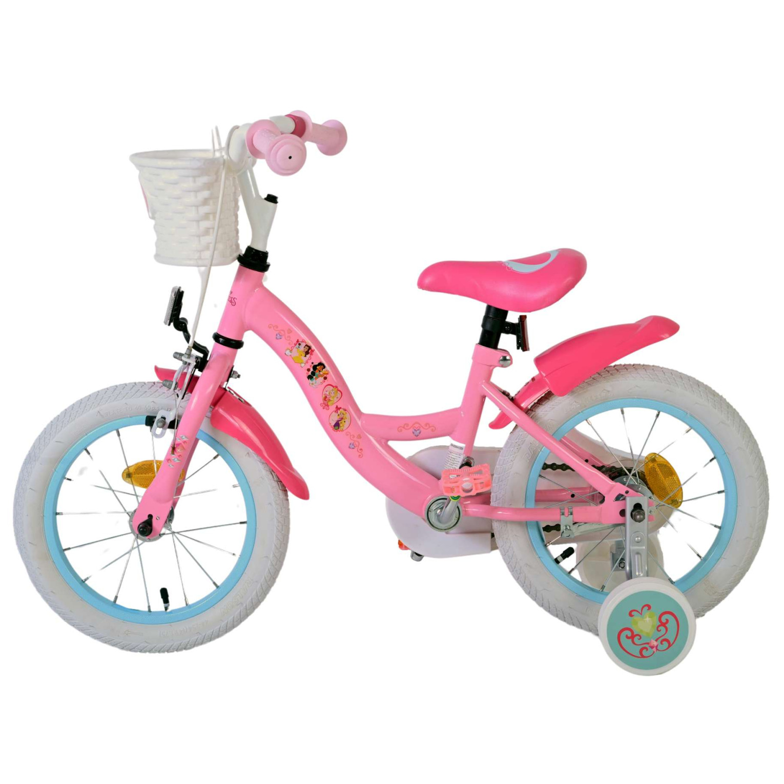 Disney Princess Fiets - 14 inch - Roze