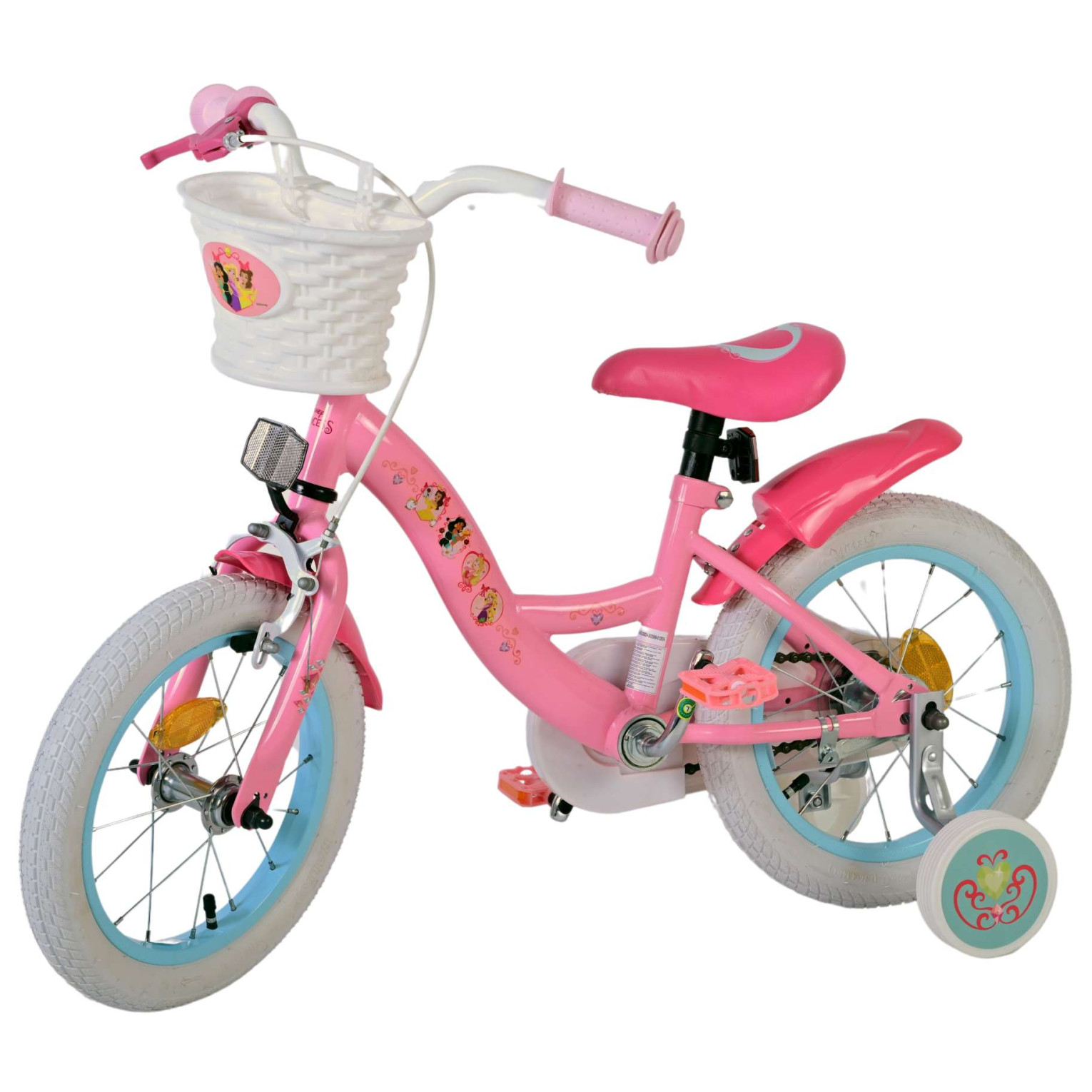 Disney Princess Fiets - 14 inch - Roze