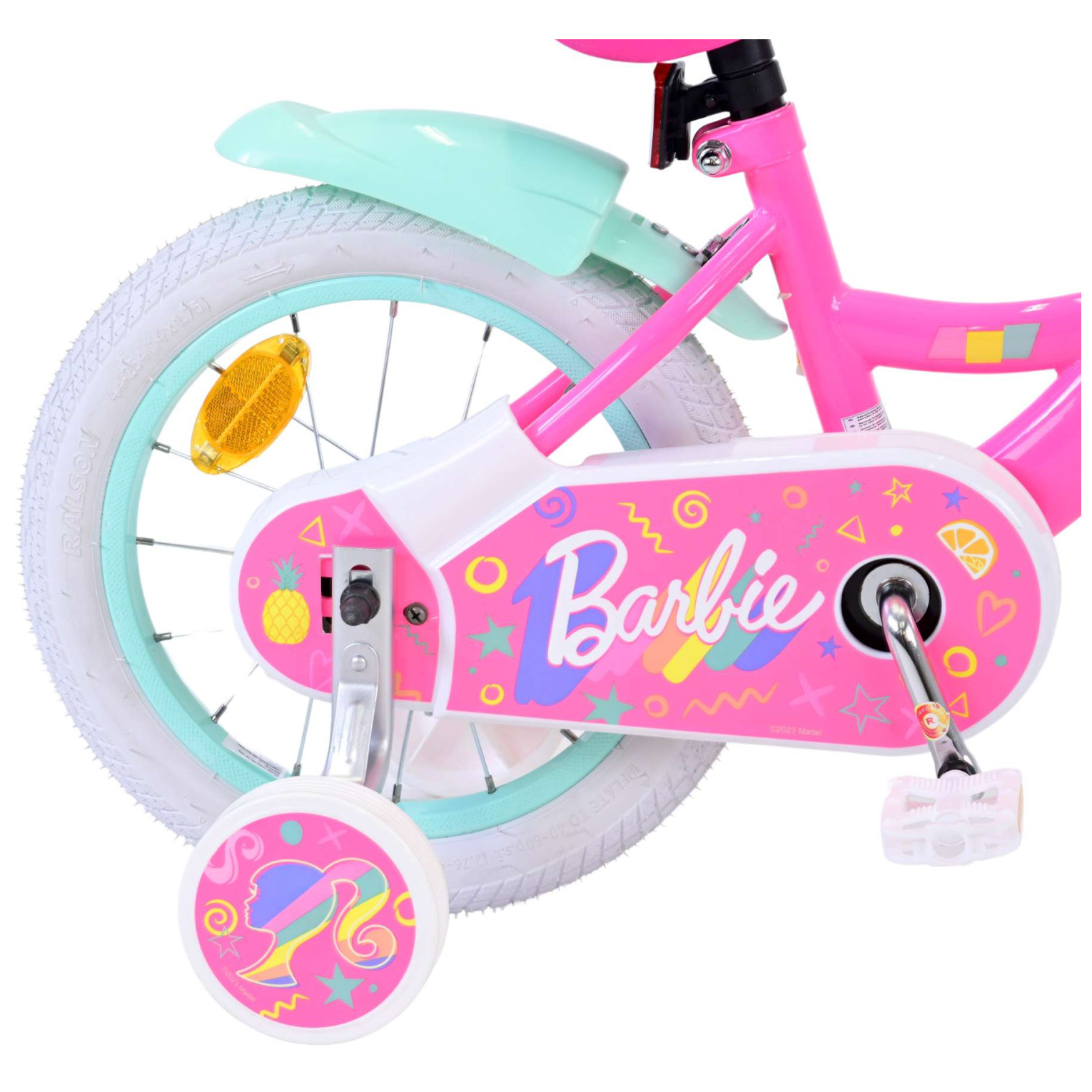 Vélo Barbie - 14 pouces - Rose