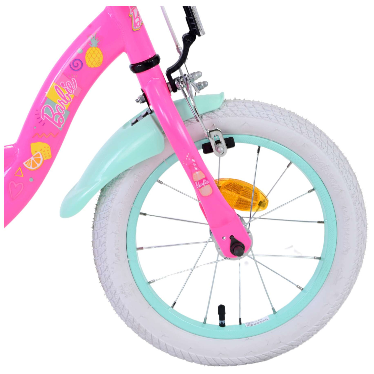 Vélo Barbie - 14 pouces - Rose