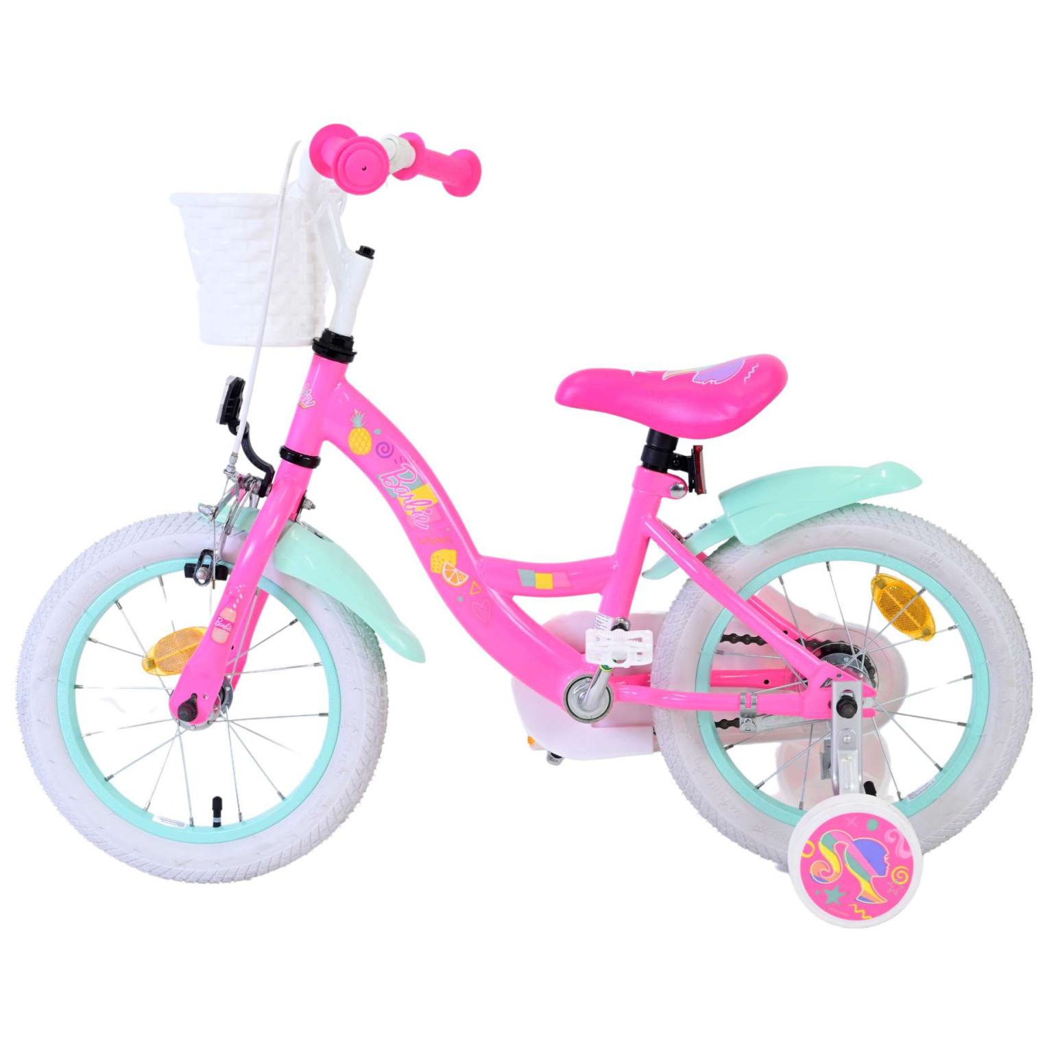 Vélo Barbie - 14 pouces - Rose