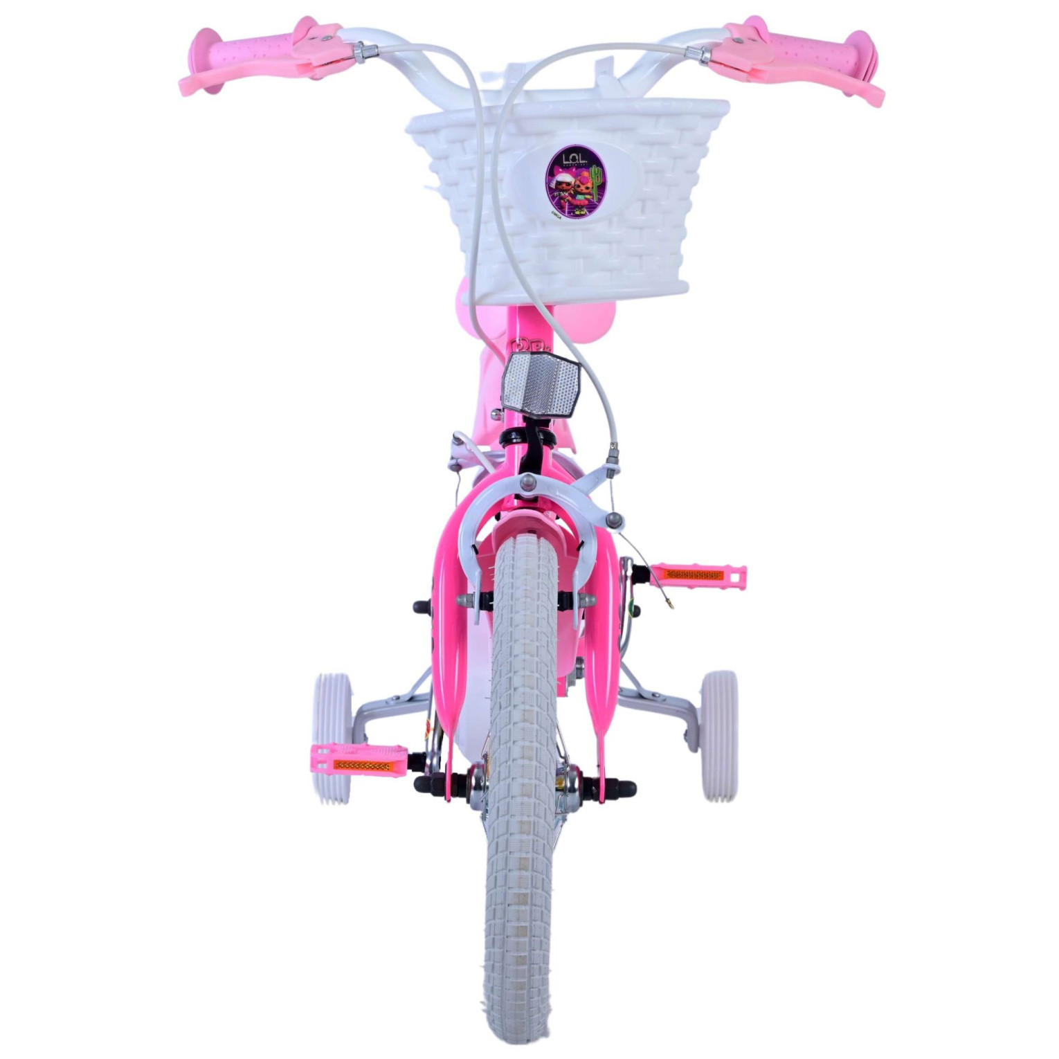 LOL Surprise Fiets - 14 inch - Roze - Twee handremmen