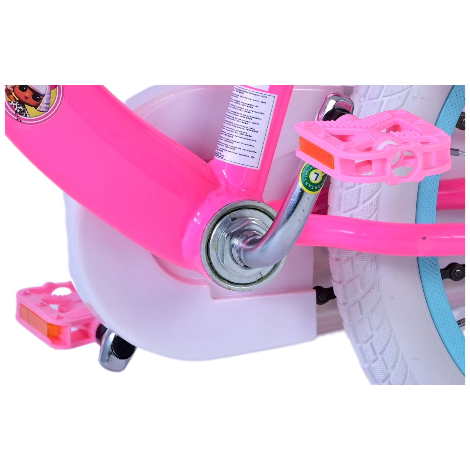 LOL Surprise Fiets - 14 inch - Roze - Twee handremmen