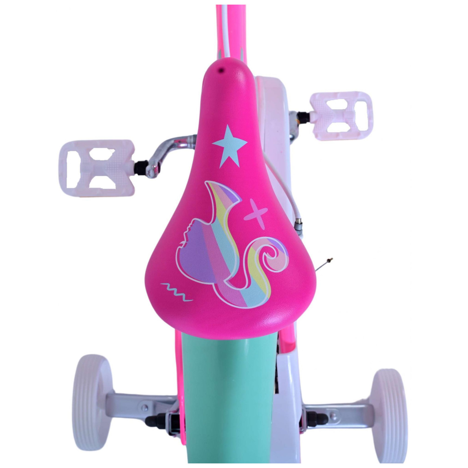 Barbie Fiets - 16 inch - Roze - Twee handremmen