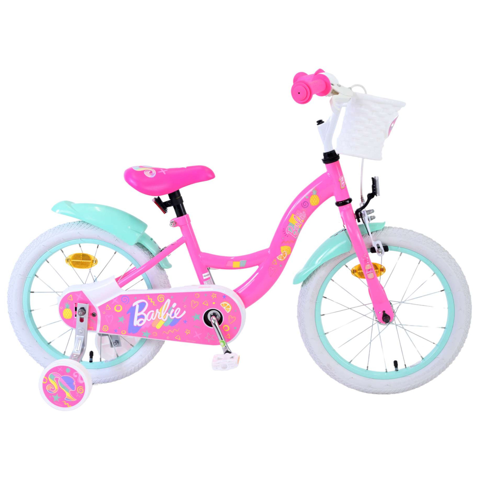 Barbie Fiets - 16 inch - Roze