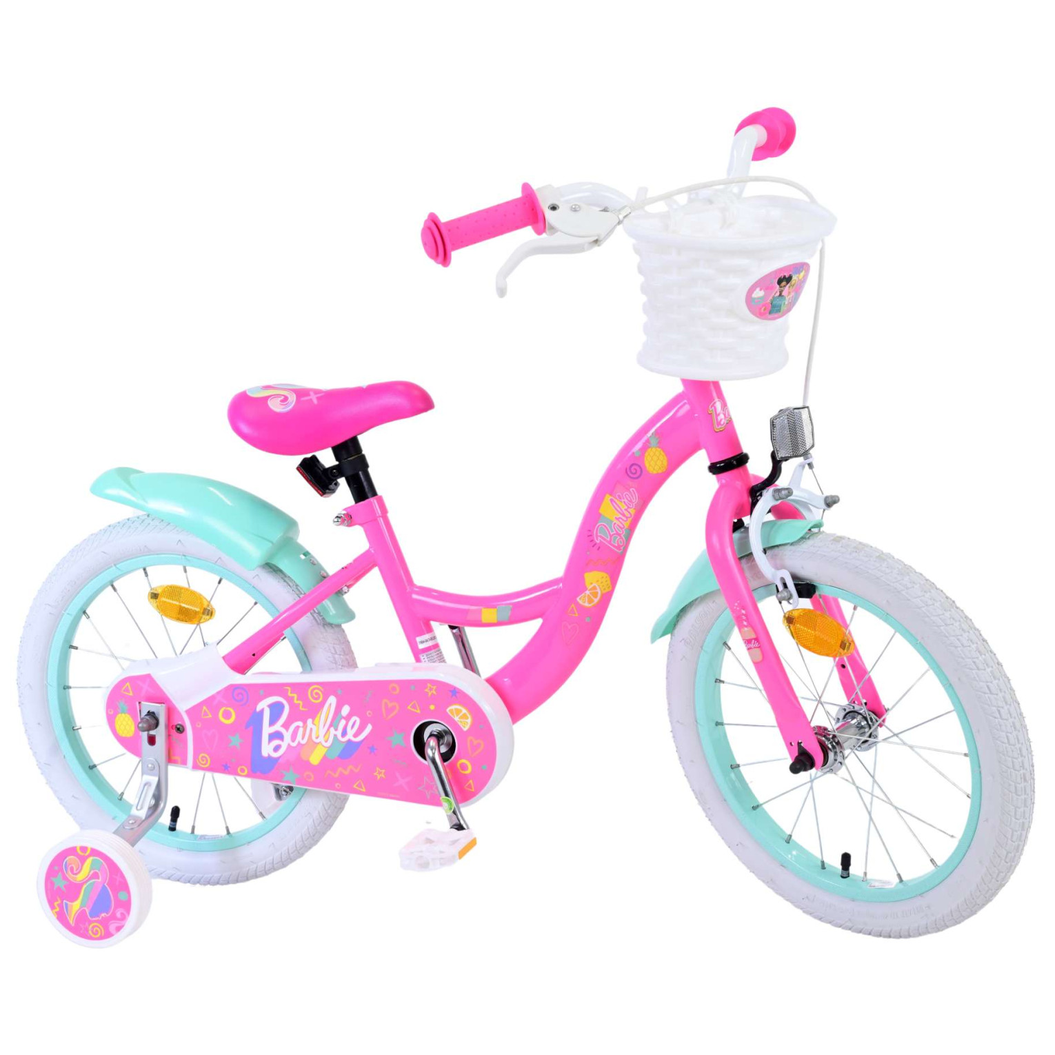 Barbie Fiets - 16 inch - Roze