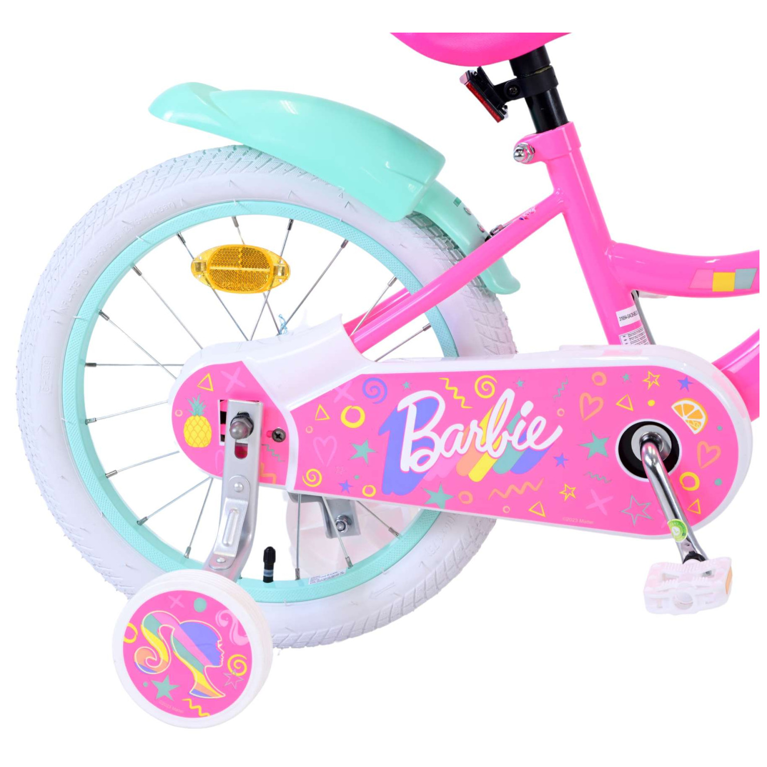 Barbie Fiets - 16 inch - Roze