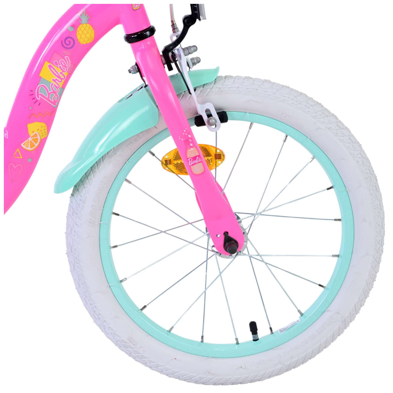 Barbie Fiets - 16 inch - Roze