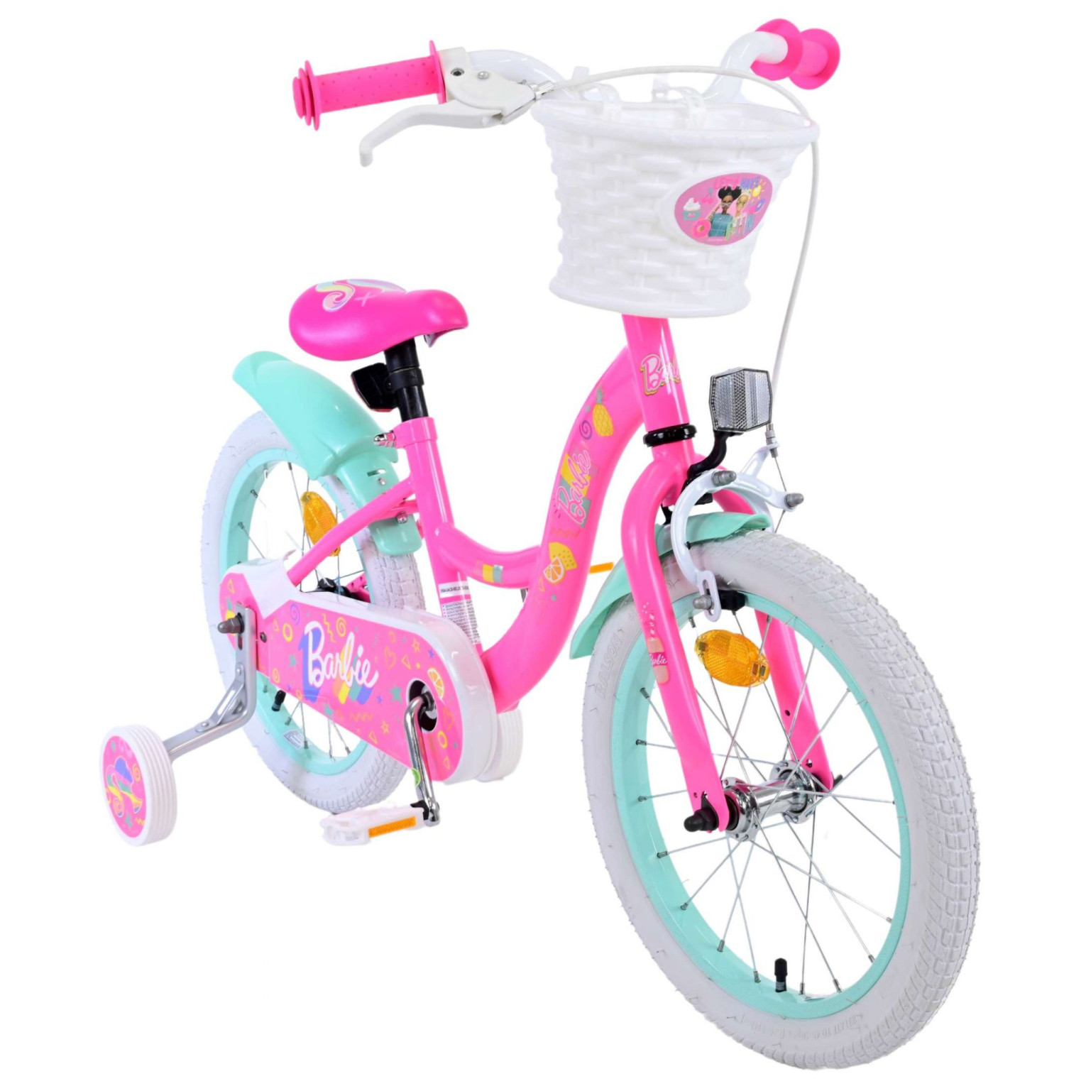 Barbie Fiets - 16 inch - Roze