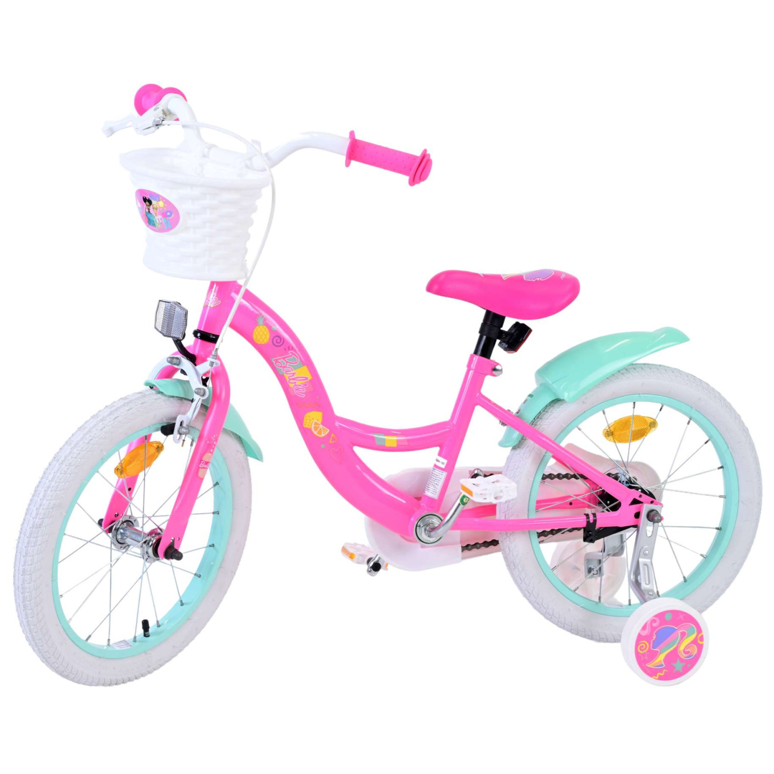 Barbie Fiets - 16 inch - Roze