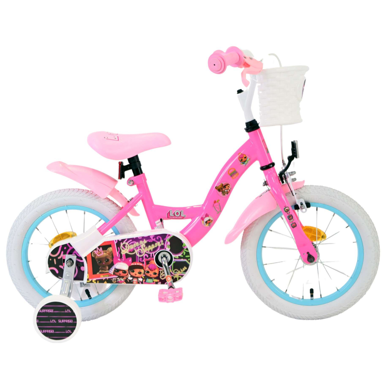 LOL Surprise Fiets - 14 inch - Roze